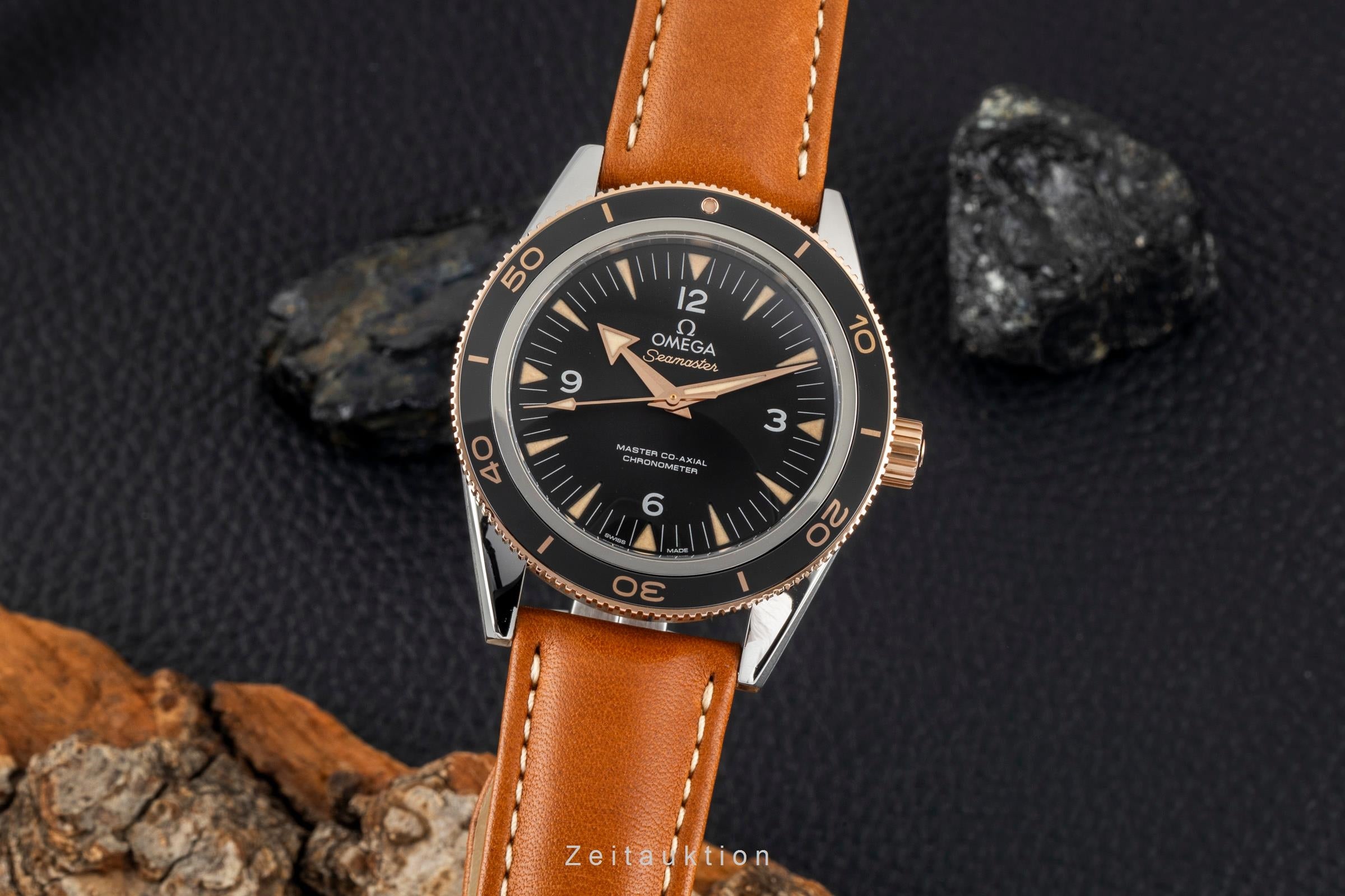 Omega Seamaster acero / oro automático reloj para caballeros 233.22.41.21.01.002  [2605025]
