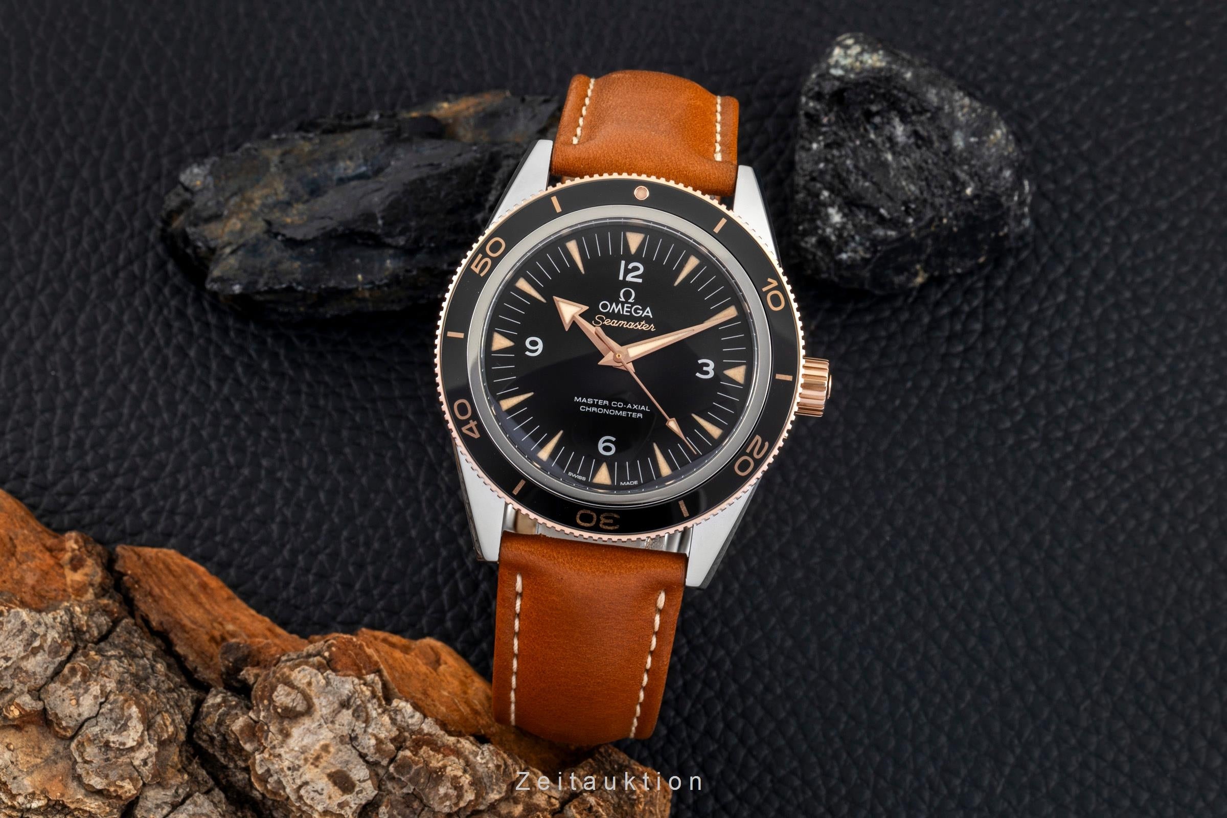 Omega Seamaster acero / oro automático reloj para caballeros 233.22.41.21.01.002  [2605025]