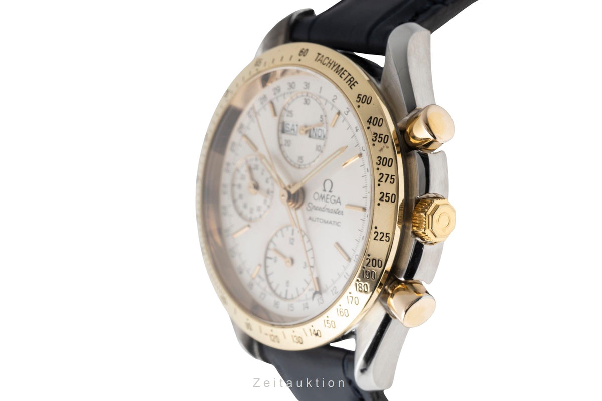 Omega Speedmaster Triple Date Chronograph Stahl / Gold Herrenuhr Ref. 3321.80  [2605026]