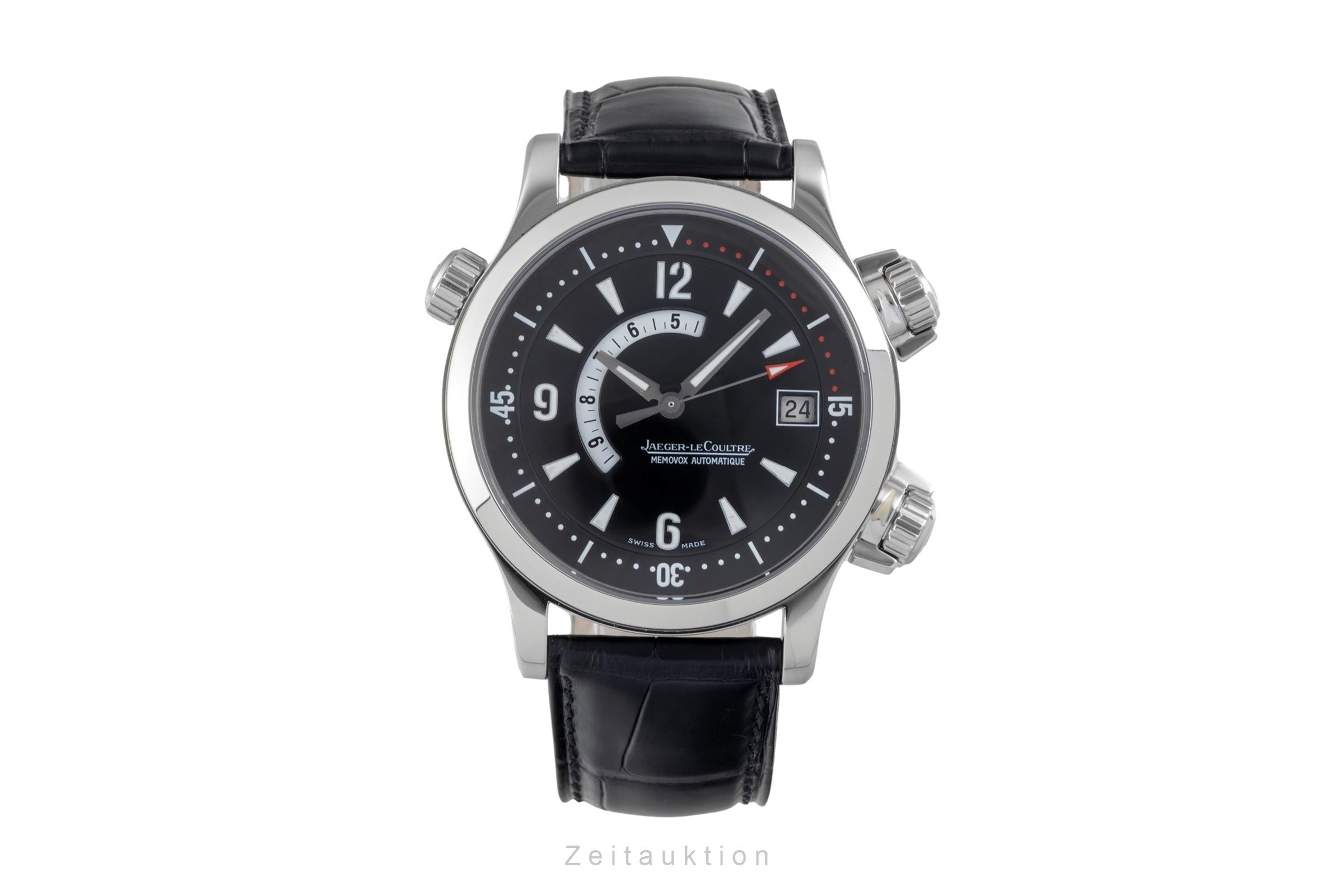 Jaeger LeCoultre Master Compressor acero automático reloj para caballeros 146.8.97  [2605028]