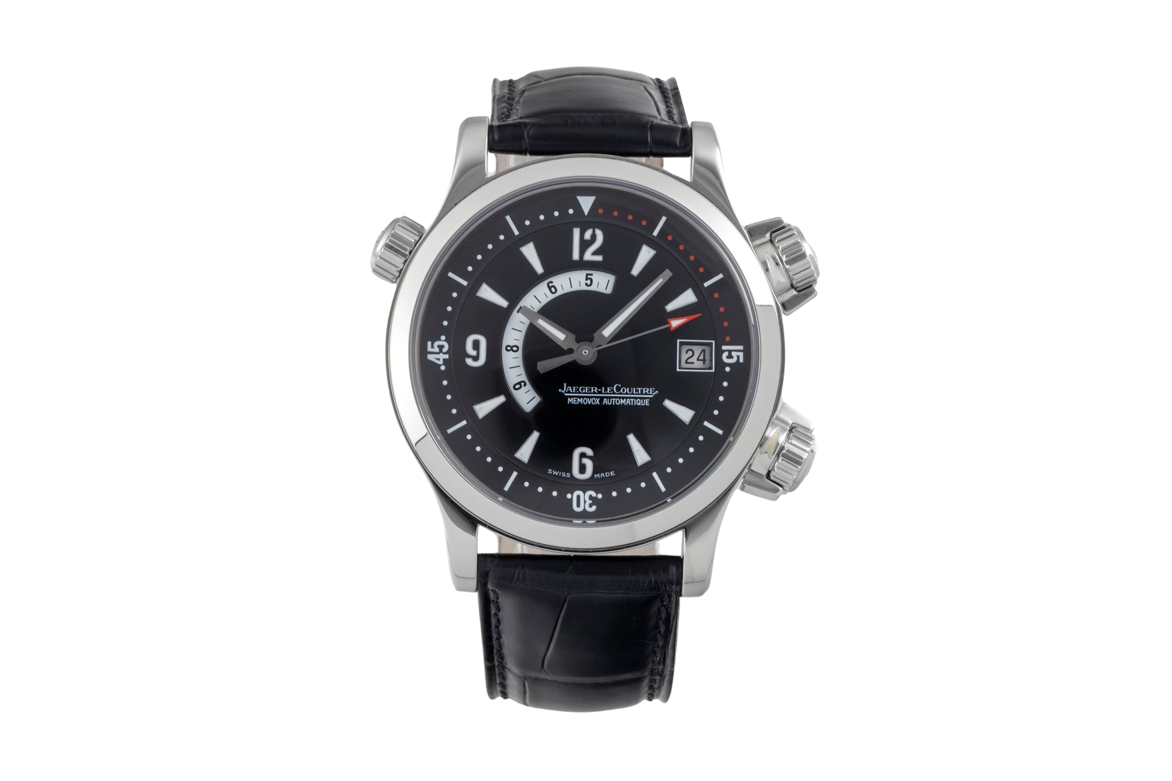 Jaeger LeCoultre Master Compressor Memovox Automatik Ref.146.8.97/1 B&P 2002 [2605028]