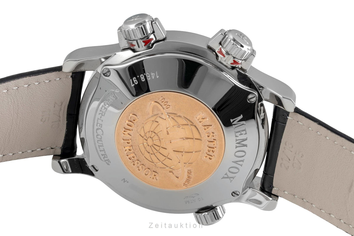 Jaeger LeCoultre Master Compressor acero automático reloj para caballeros 146.8.97  [2605028]