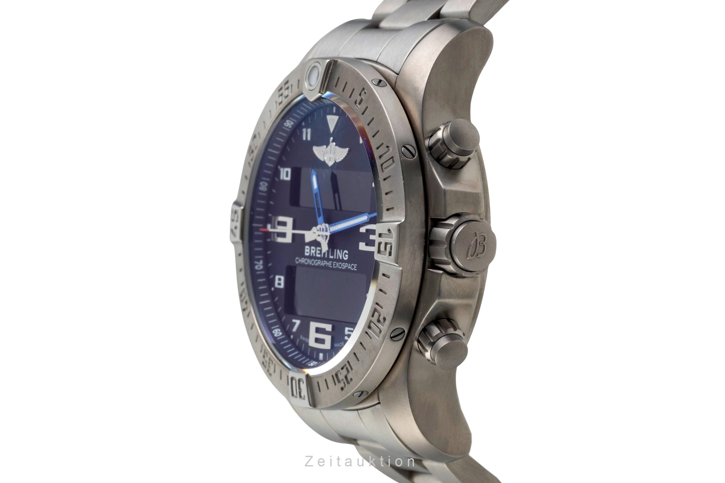 Breitling Exospace chronograph titanium quartz men's watch EB5510H2/BE79  [2605029]