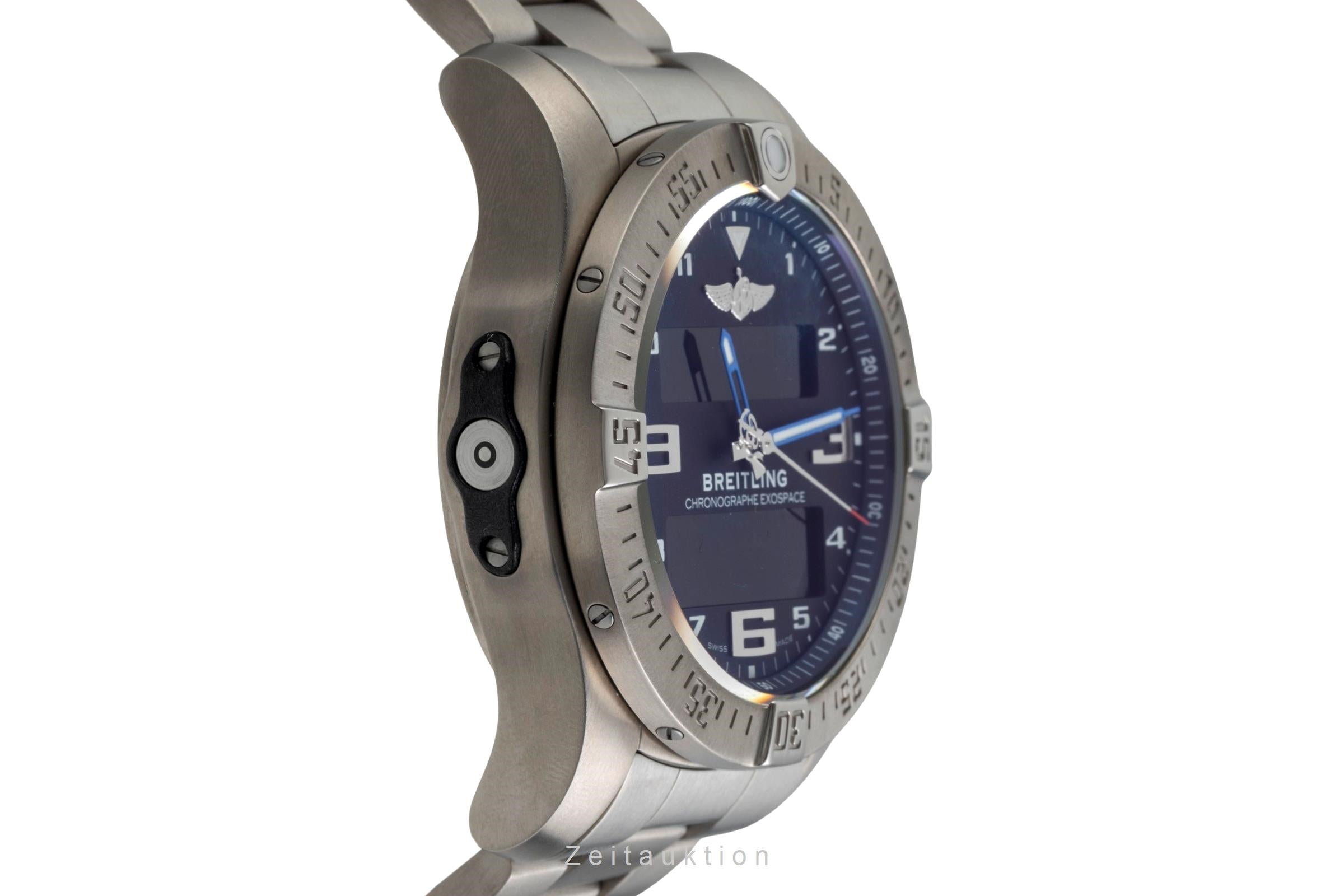 Breitling Exospace chronograph titanium quartz men's watch EB5510H2/BE79  [2605029]