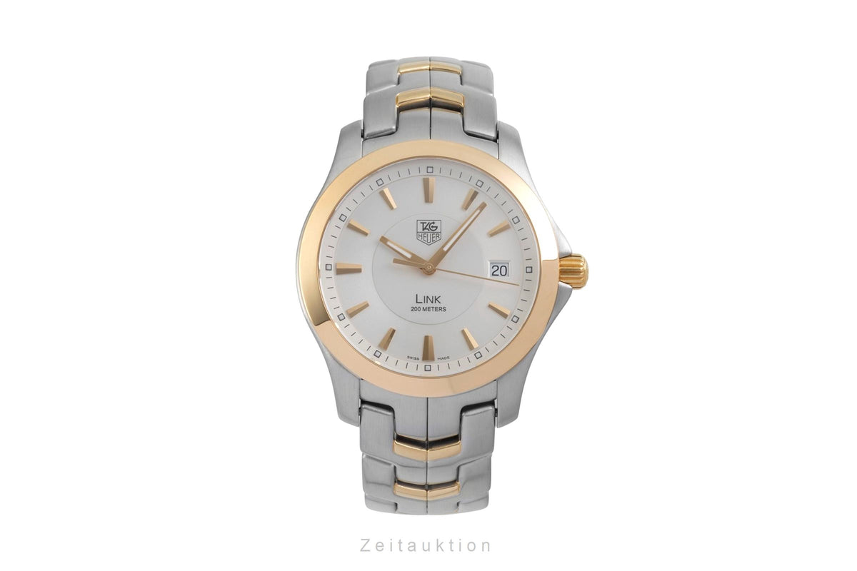 Tag Heuer Link acier / or  quartz montre pour hommes WJF1152-0  [2605031]