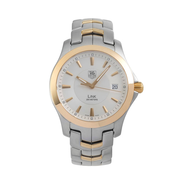 Tag Heuer Link acier / or  quartz montre pour hommes WJF1152-0  [2605031]