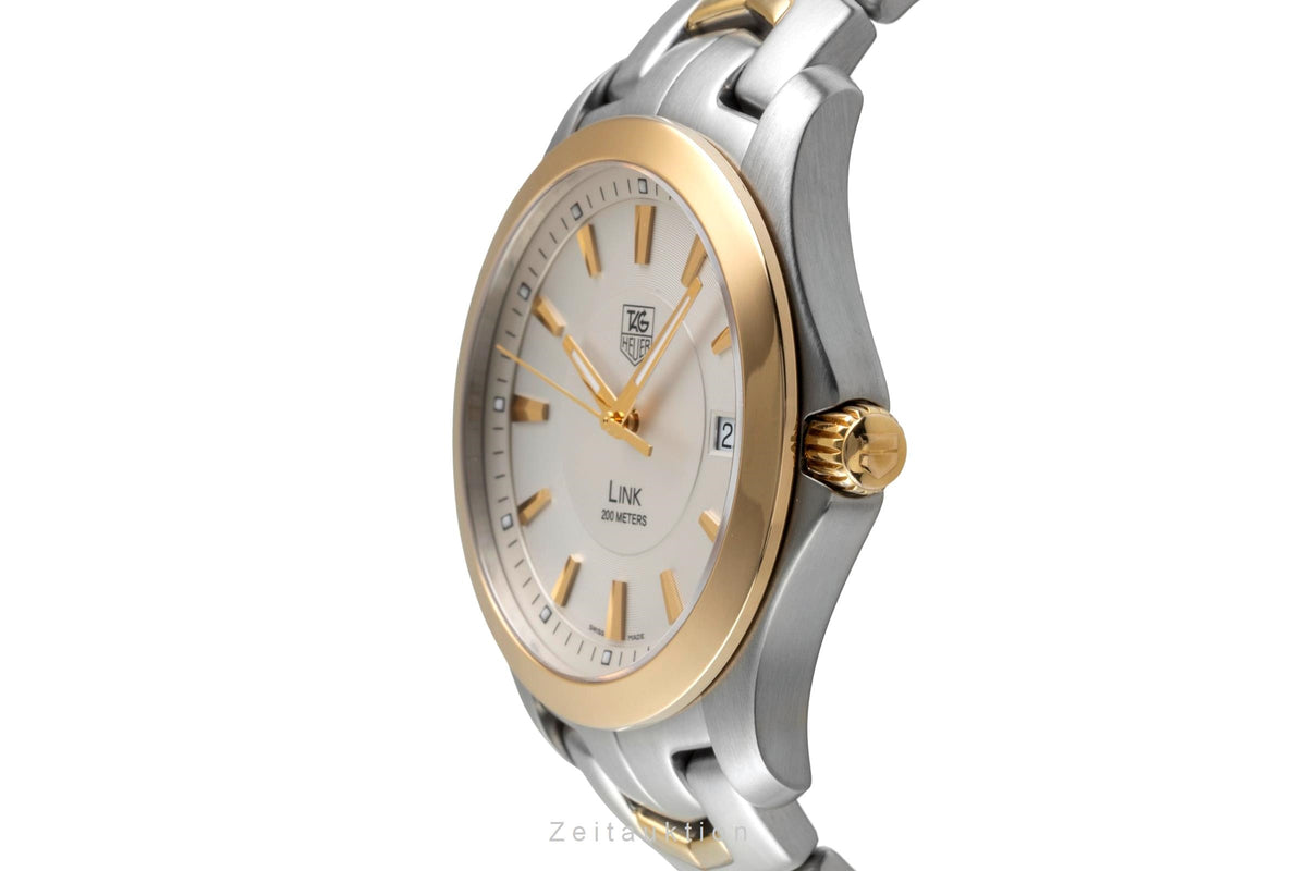 Tag Heuer Link acier / or  quartz montre pour hommes WJF1152-0  [2605031]