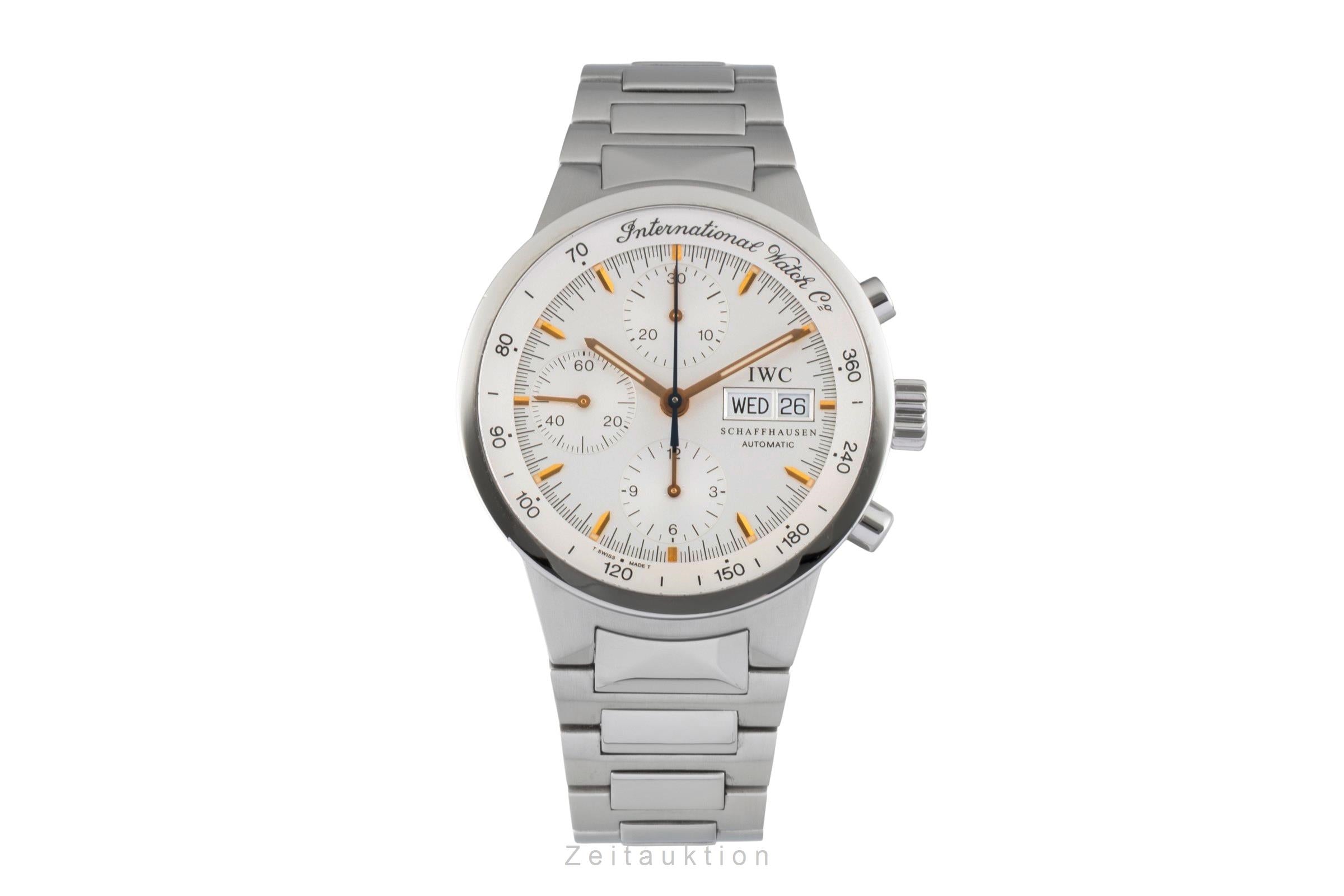 IWC GST chronograph steel automatic Kal. C.7922 Ref. IW370713