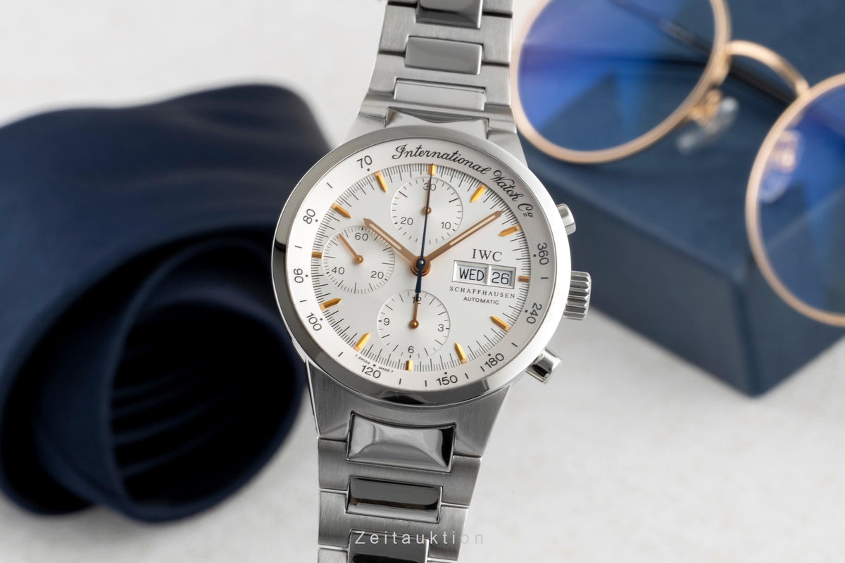 IWC GST chronograph steel automatic men's watch IW370713  [2605032]