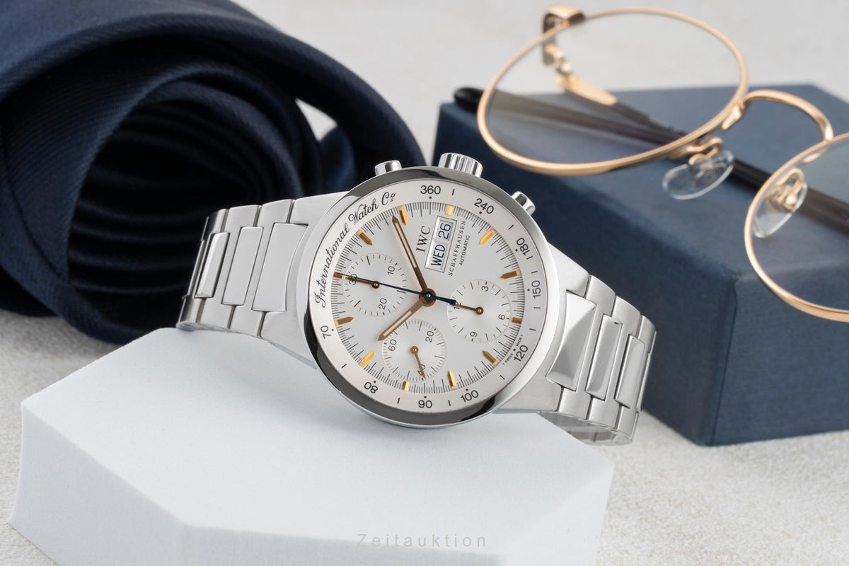 IWC GST chronograph steel automatic men's watch IW370713  [2605032]