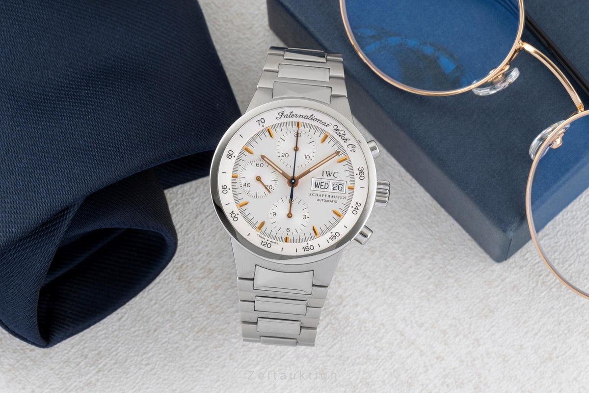 IWC GST chronograph steel automatic men's watch IW370713  [2605032]