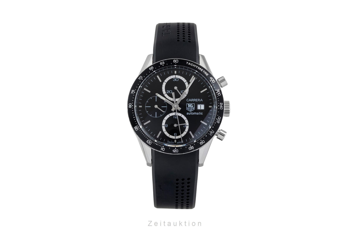 Tag Heuer Carrera chronograph steel automatic men's watch CVA2010-0  [2605033]