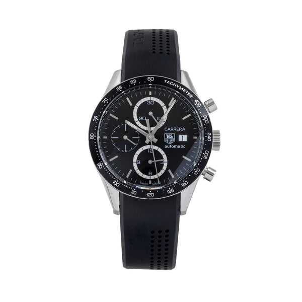 Tag Heuer Carrera chronograph steel automatic men's watch CVA2010-0  [2605033]
