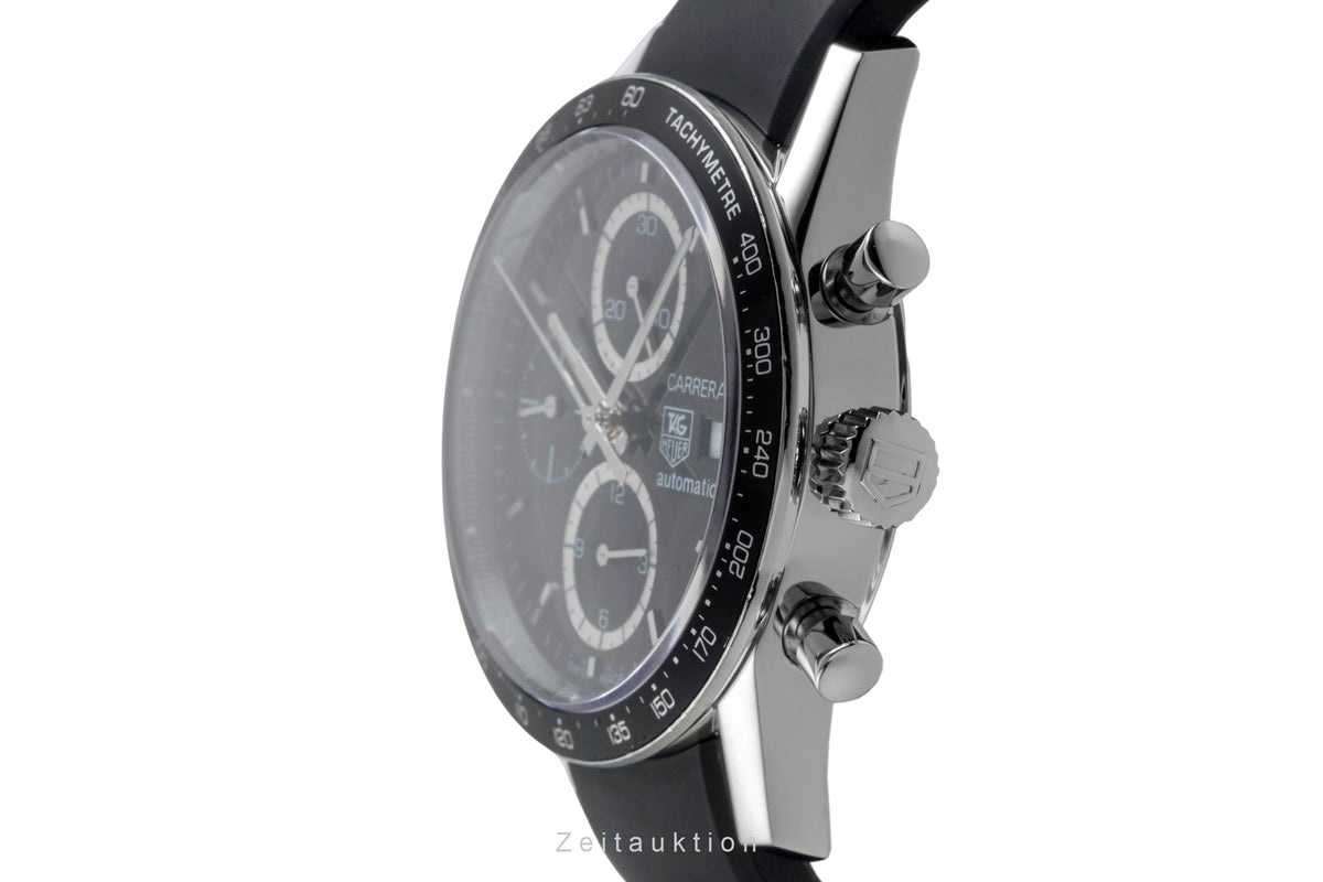 Tag Heuer Carrera chronograph steel automatic men's watch CVA2010-0  [2605033]