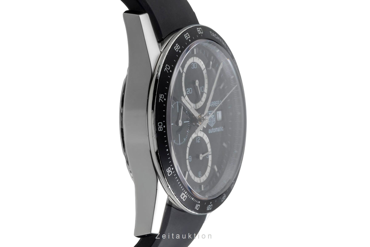 Tag Heuer Carrera chronograph steel automatic men's watch CVA2010-0  [2605033]
