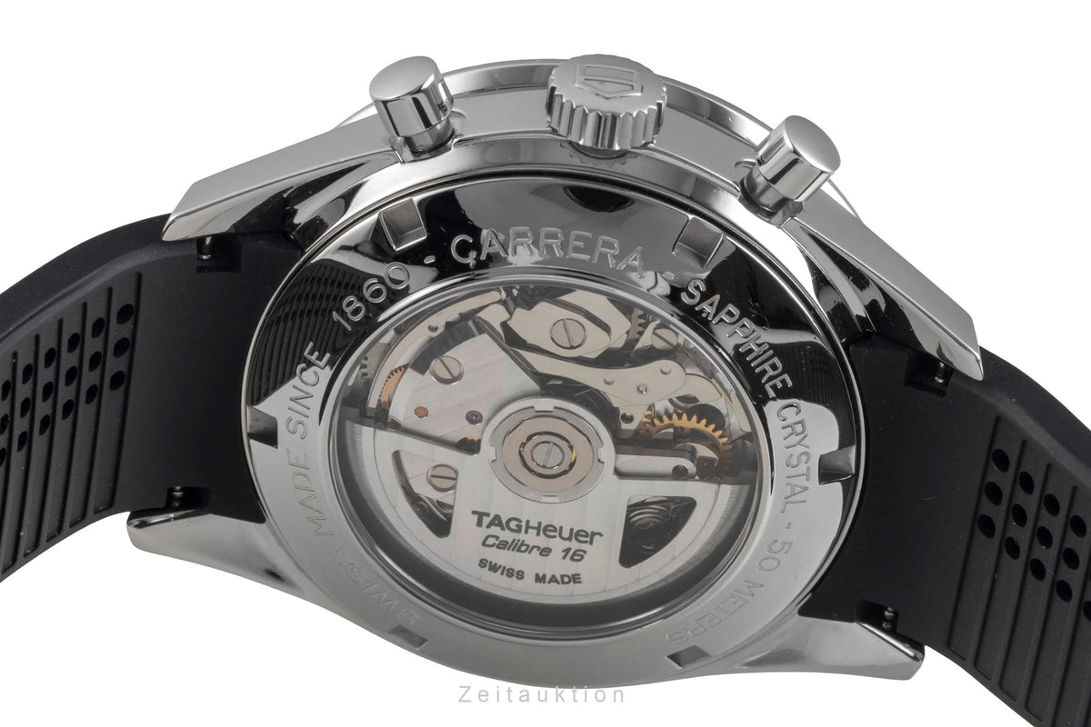 Tag Heuer Carrera chronograph steel automatic men's watch CVA2010-0  [2605033]