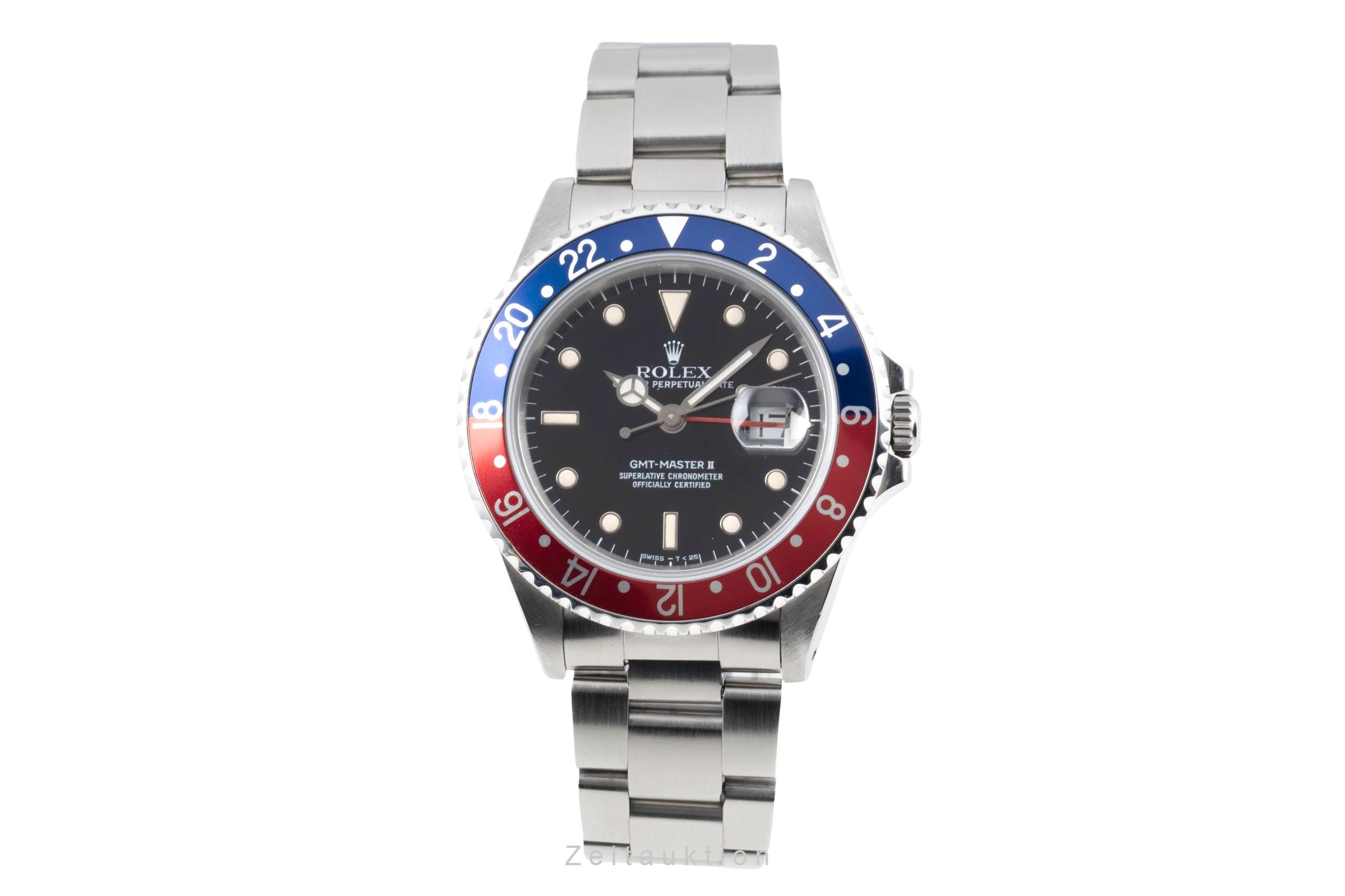 Rolex GMT-Master II acero automático reloj para caballeros 16710 LP: 0EUR  [2605034]