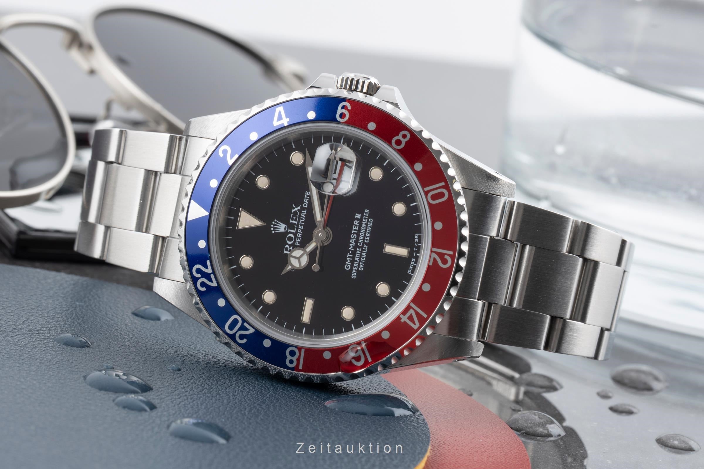 Rolex GMT-Master II acero automático reloj para caballeros 16710 LP: 0EUR  [2605034]