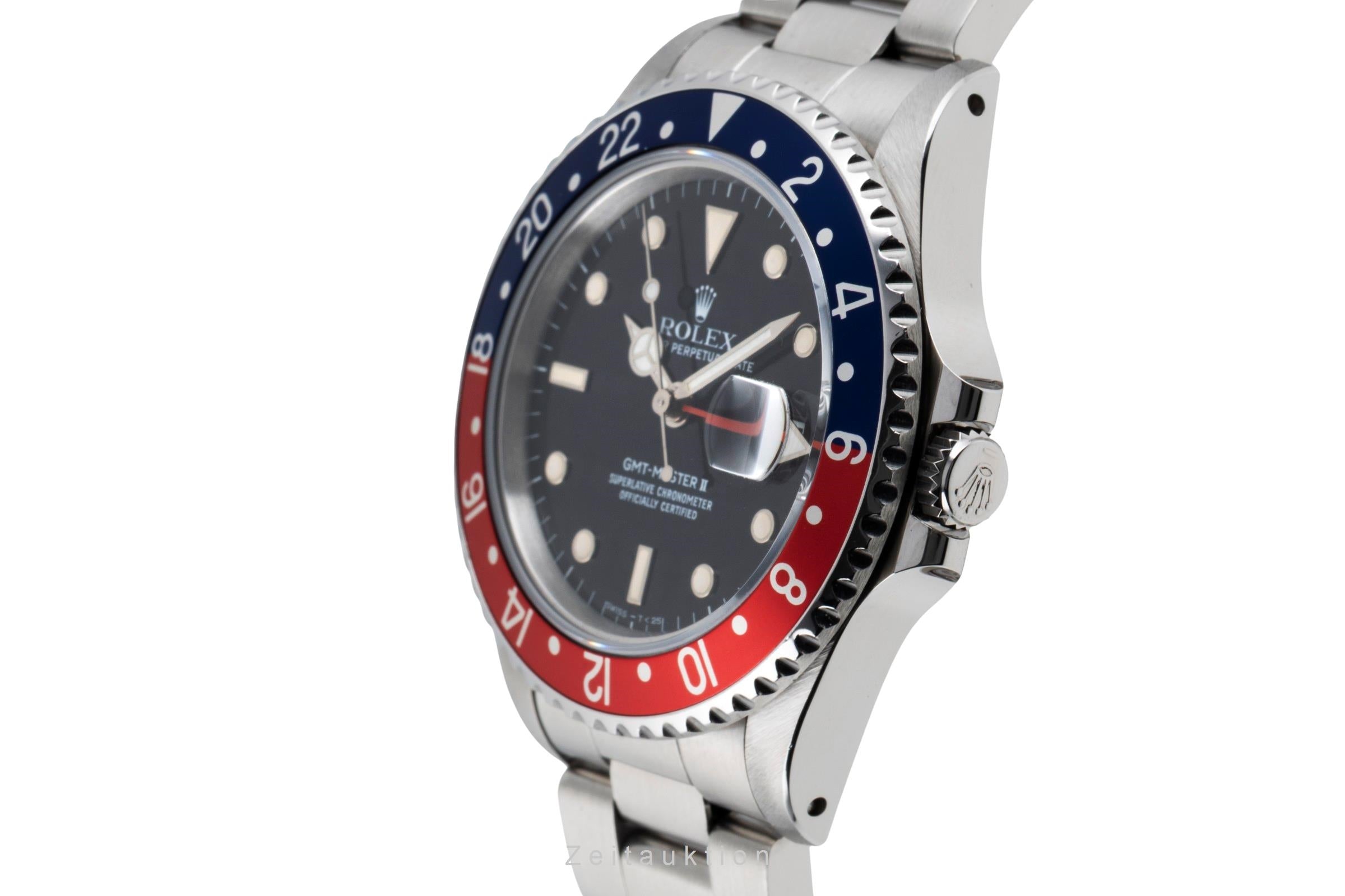 Rolex GMT-Master II acero automático reloj para caballeros 16710 LP: 0EUR  [2605034]