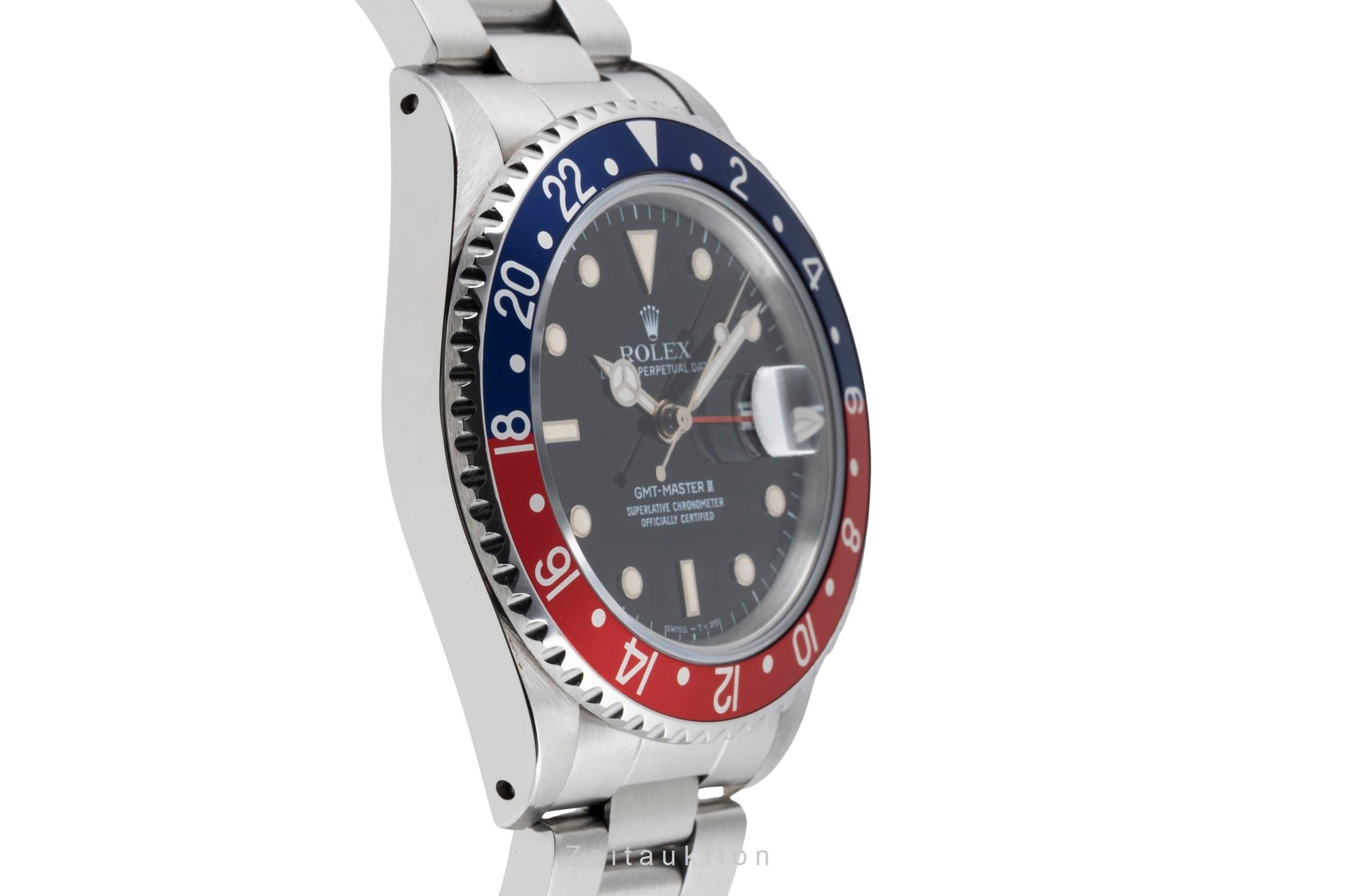 Rolex GMT-Master II acero automático reloj para caballeros 16710 LP: 0EUR  [2605034]