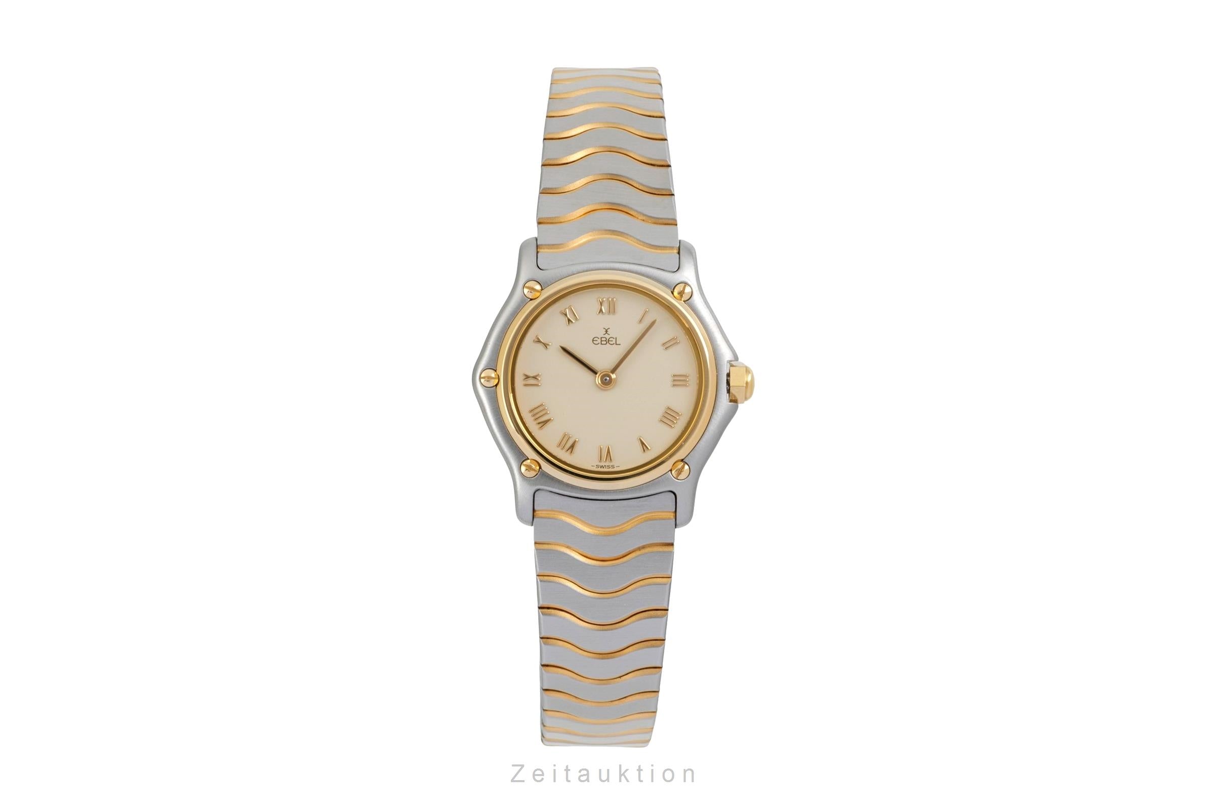 Ebel Classic Wave acero / oro cuarzo reloj para damas  1057901  [2605035]
