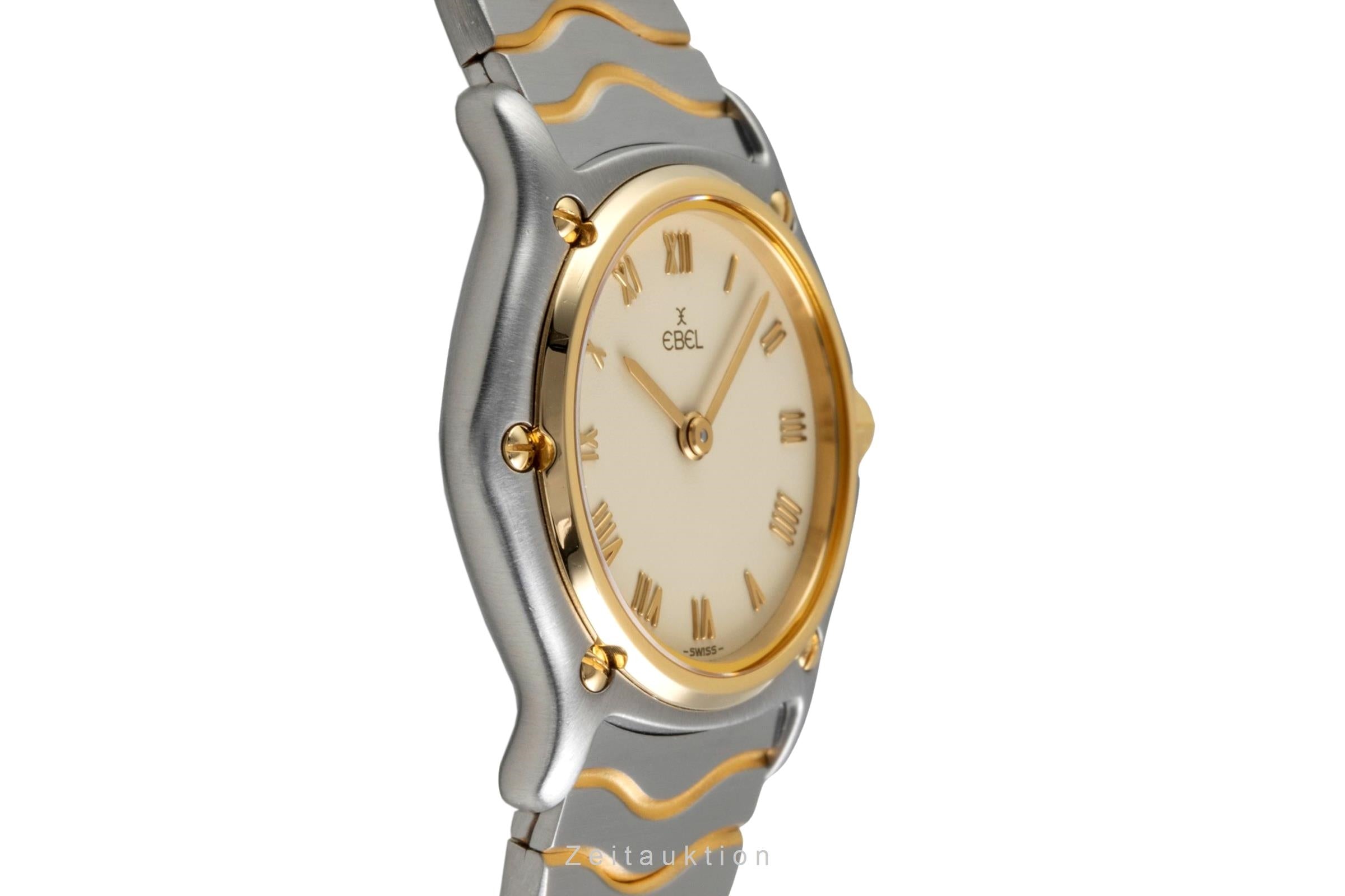 Ebel Classic Wave acero / oro cuarzo reloj para damas  1057901  [2605035]