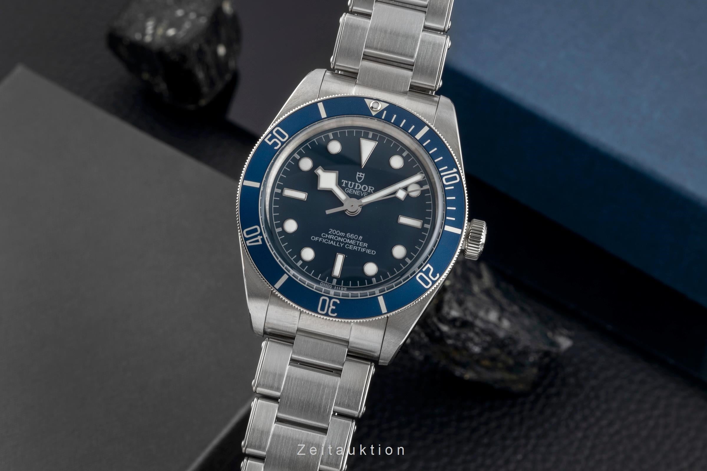Tudor Black Bay acero automático reloj para caballeros 79030B  [2605038]