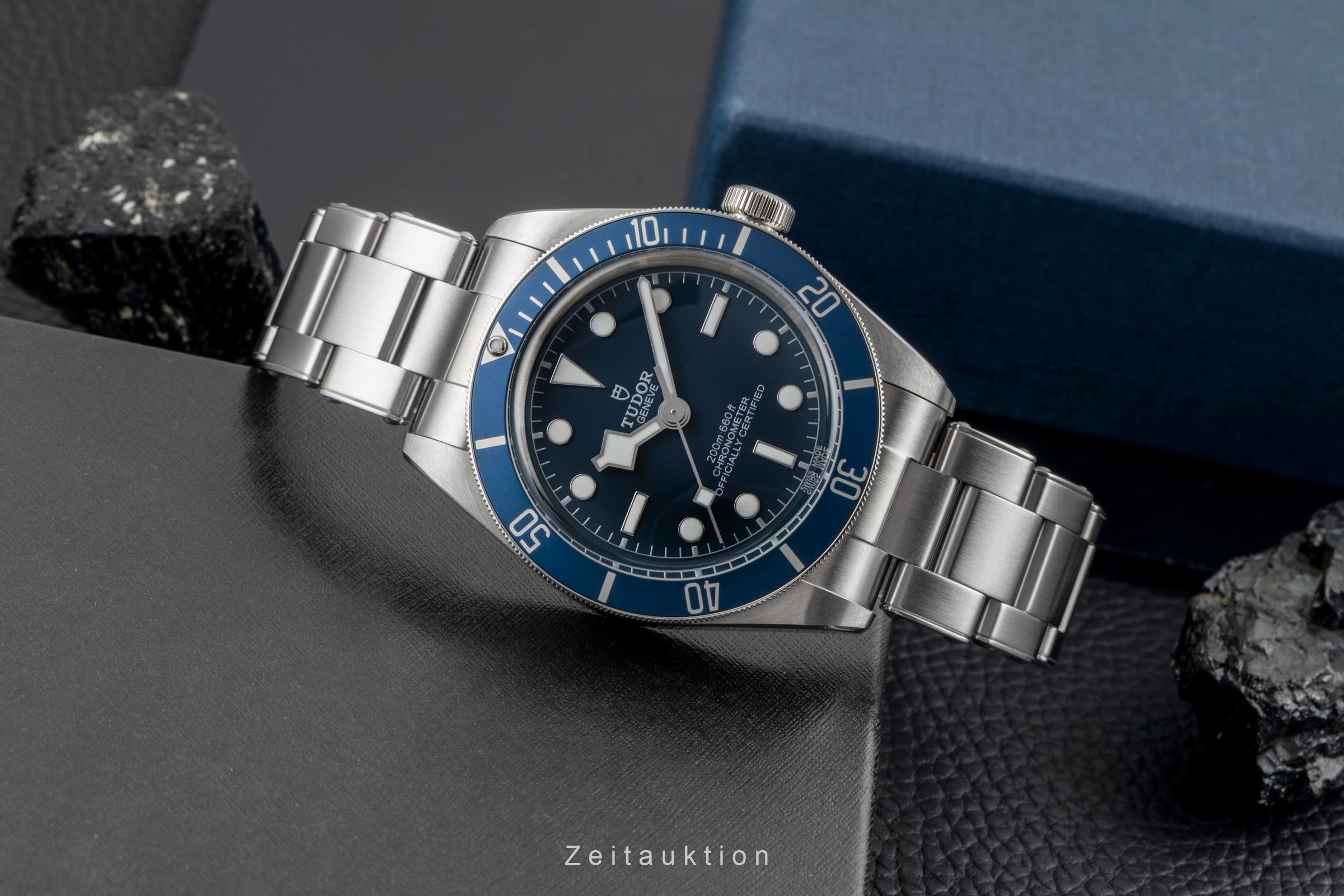 Tudor Black Bay acero automático reloj para caballeros 79030B  [2605038]
