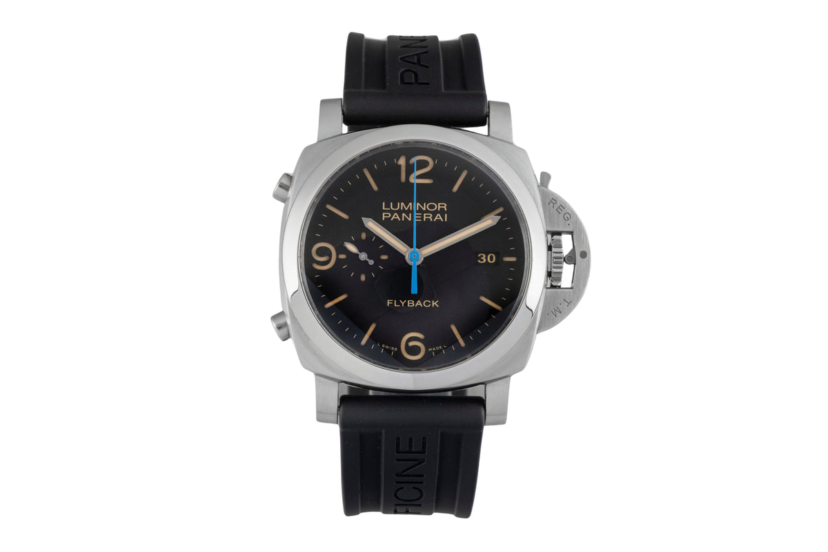 Panerai Luminor  chronograph steel automatic men's watch PAM00524  [2605044]
