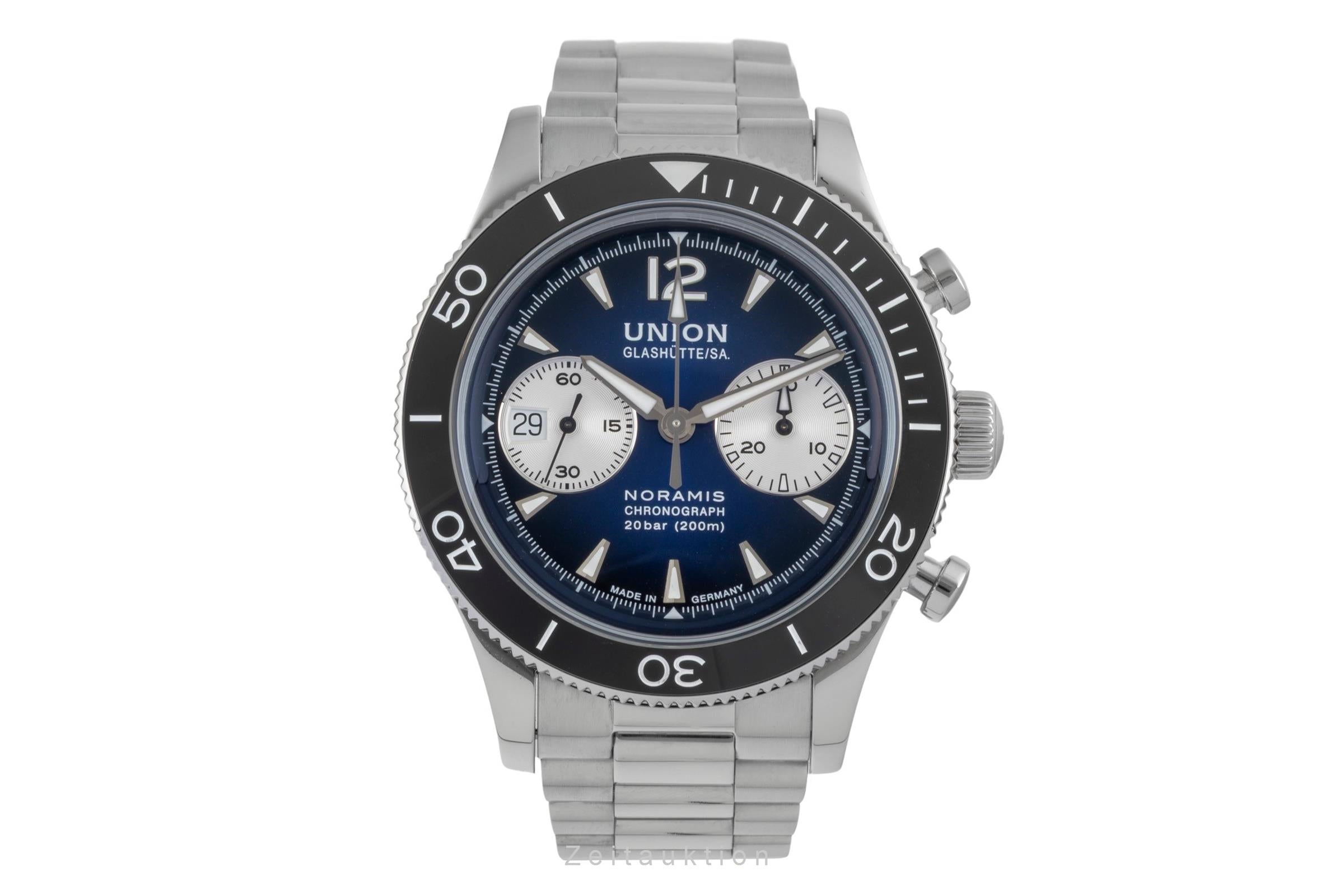 Union Glashütte Noramis Chronograph Sport Ref. D012.927.11.047.00 B&P NP: 3750 € [2605045]