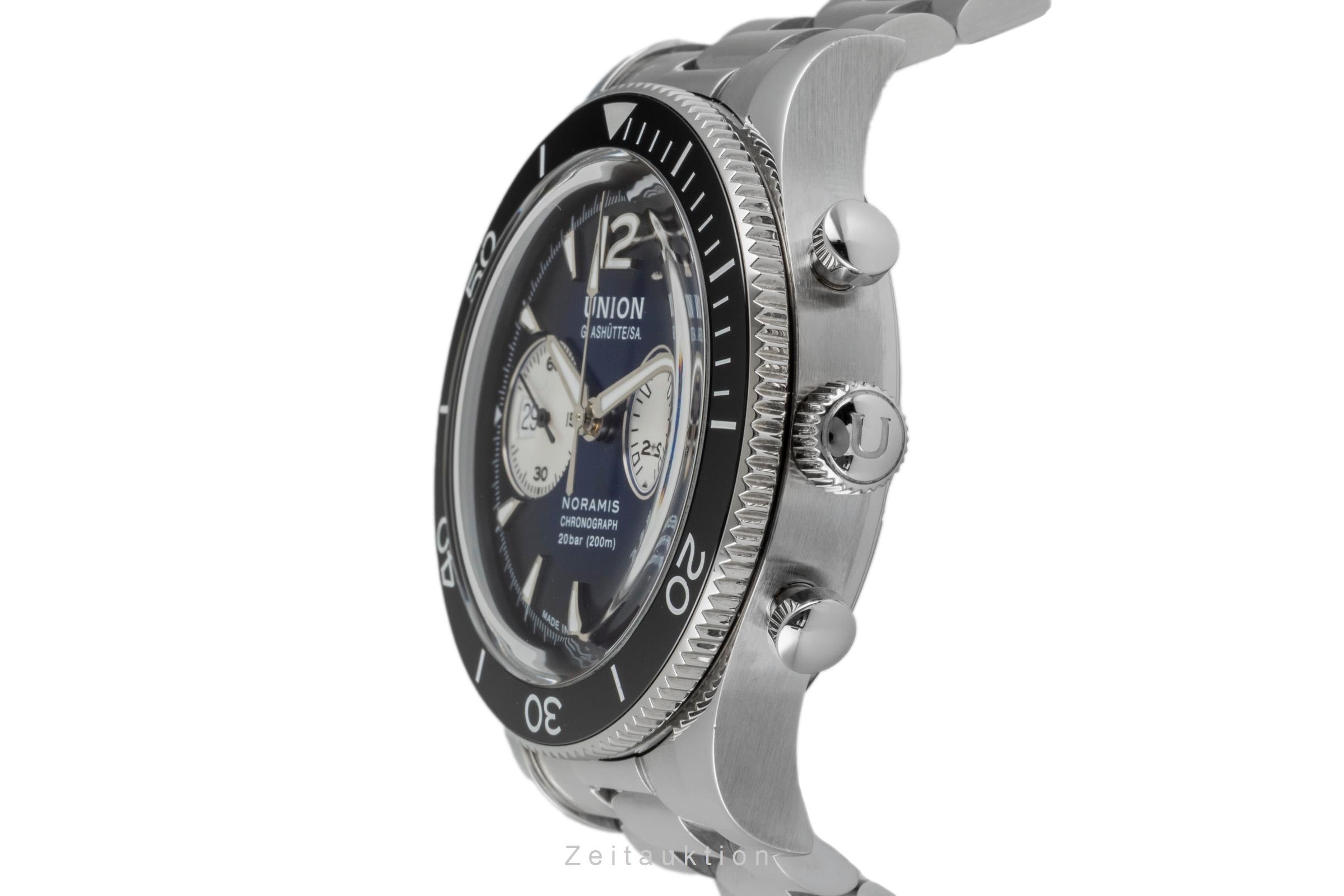 Union Glashütte Noramis Chronograph Sport Ref. D012.927.11.047.00 B&P NP: 3750 € [2605045]