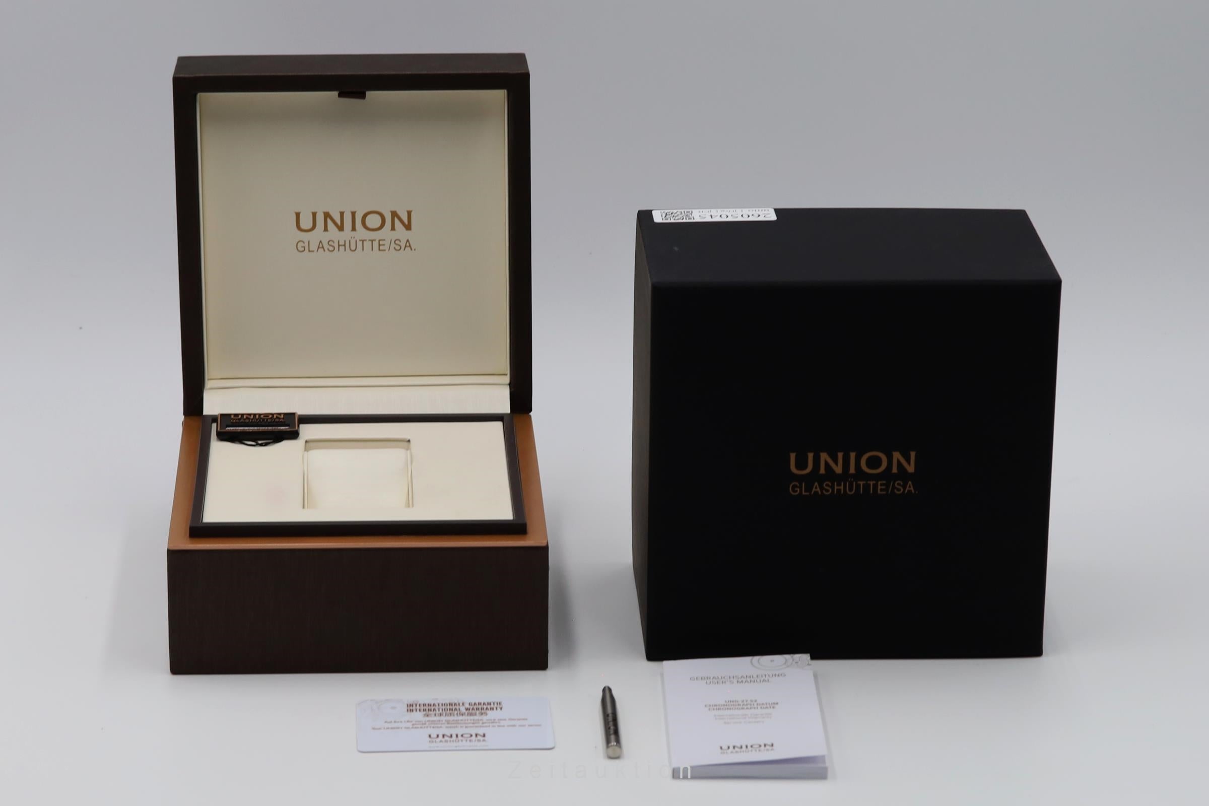 Union Glashütte Noramis Chronograph Sport Ref. D012.927.11.047.00 B&P NP: 3750 € [2605045]