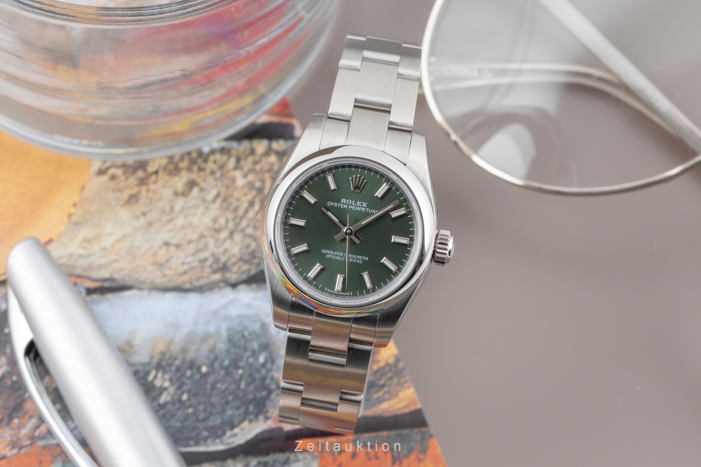 Rolex Oyster Perpetual acero automático reloj para damas  176200  [2605046]
