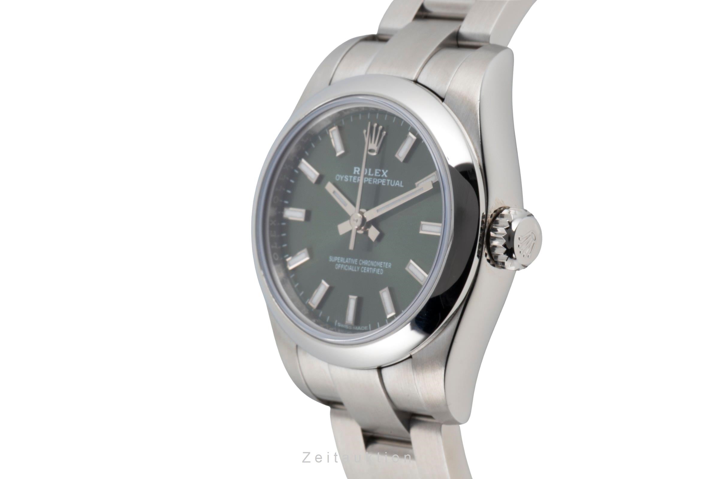 Rolex Oyster Perpetual acero automático reloj para damas  176200  [2605046]