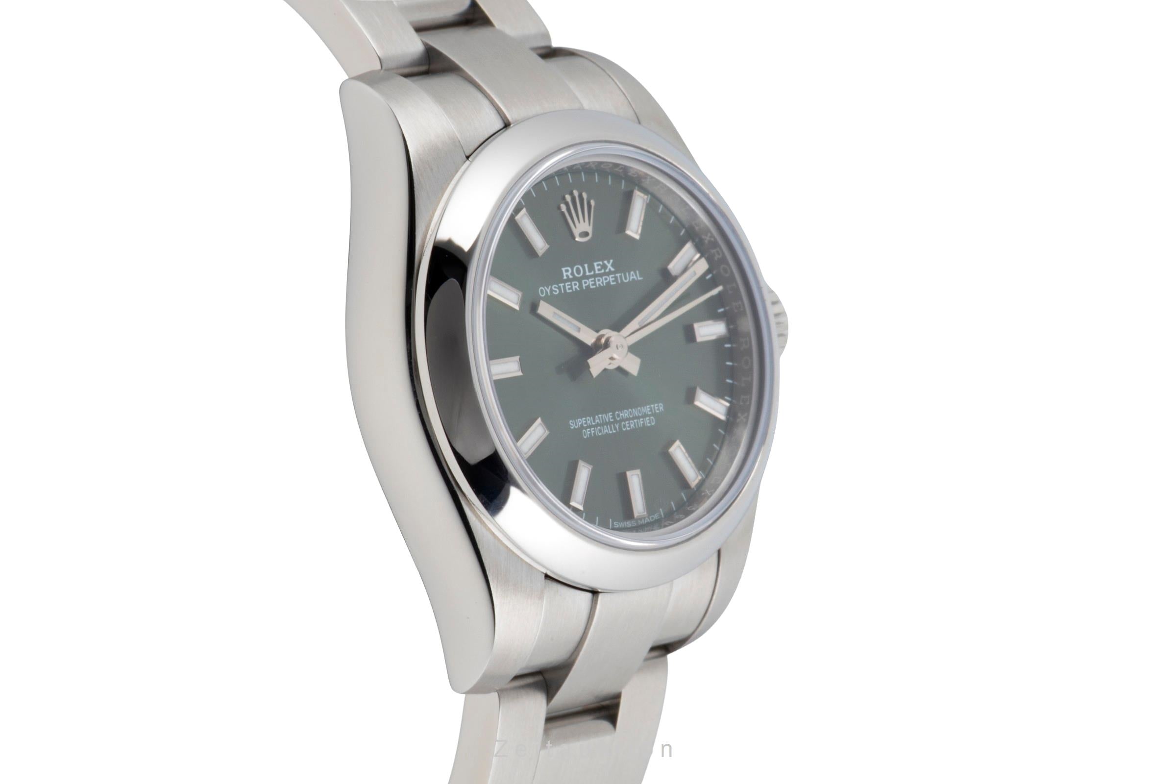 Rolex Oyster Perpetual acero automático reloj para damas  176200  [2605046]