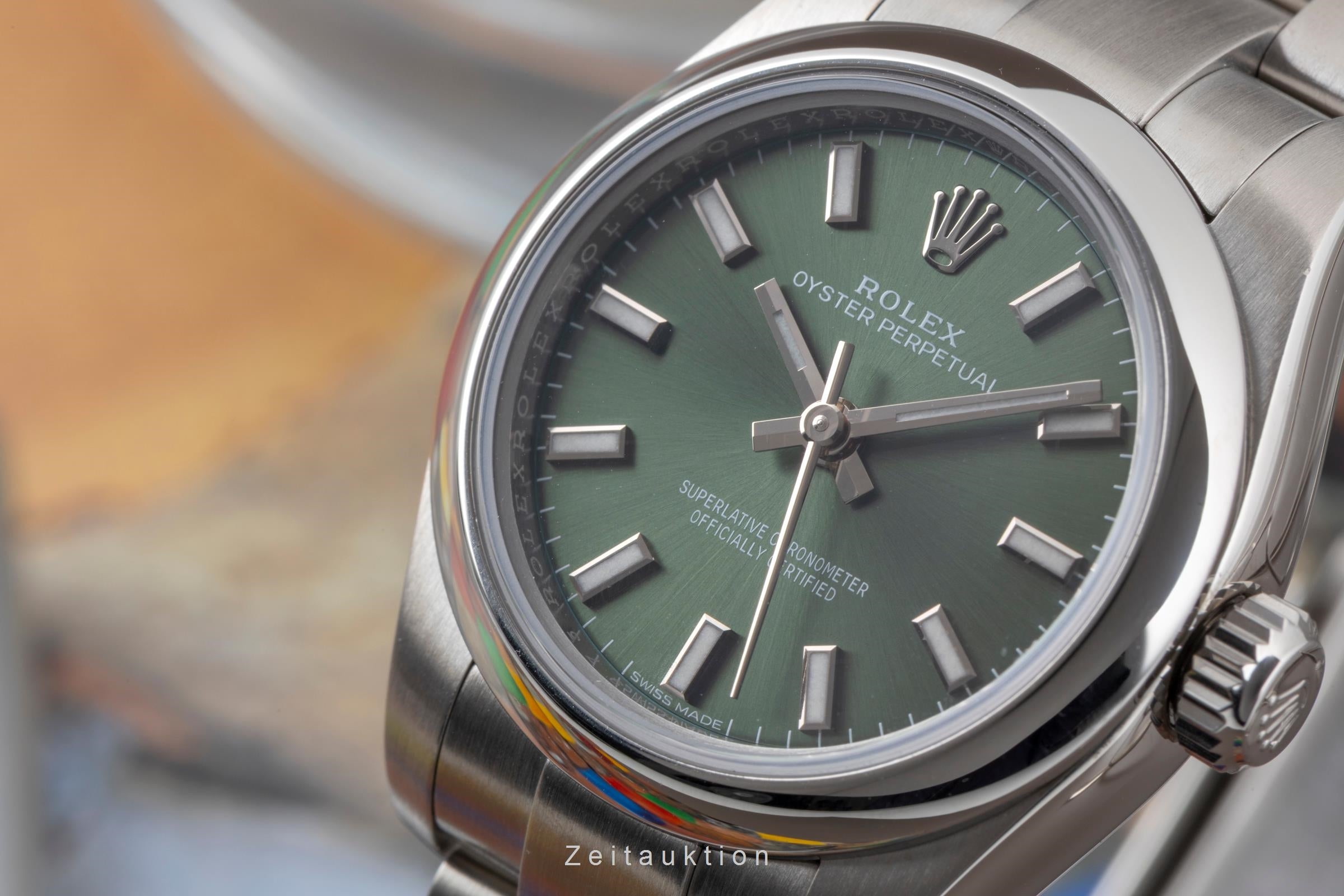Rolex Oyster Perpetual acero automático reloj para damas  176200  [2605046]