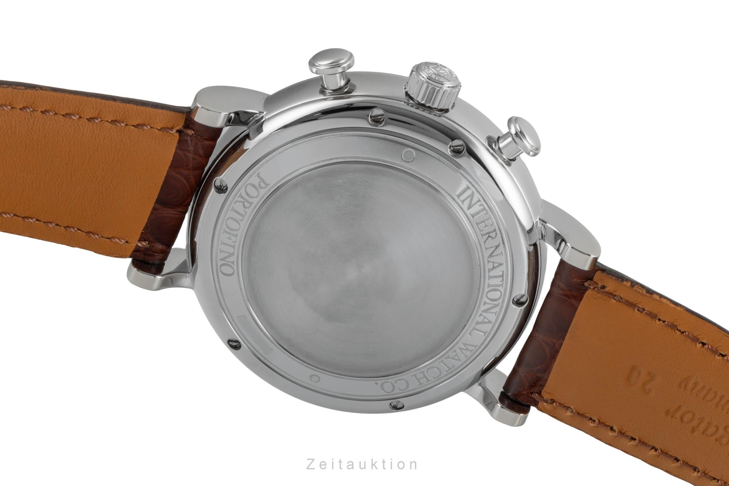 IWC Portofino chronograph steel automatic men's watch IW391022  [2605047]