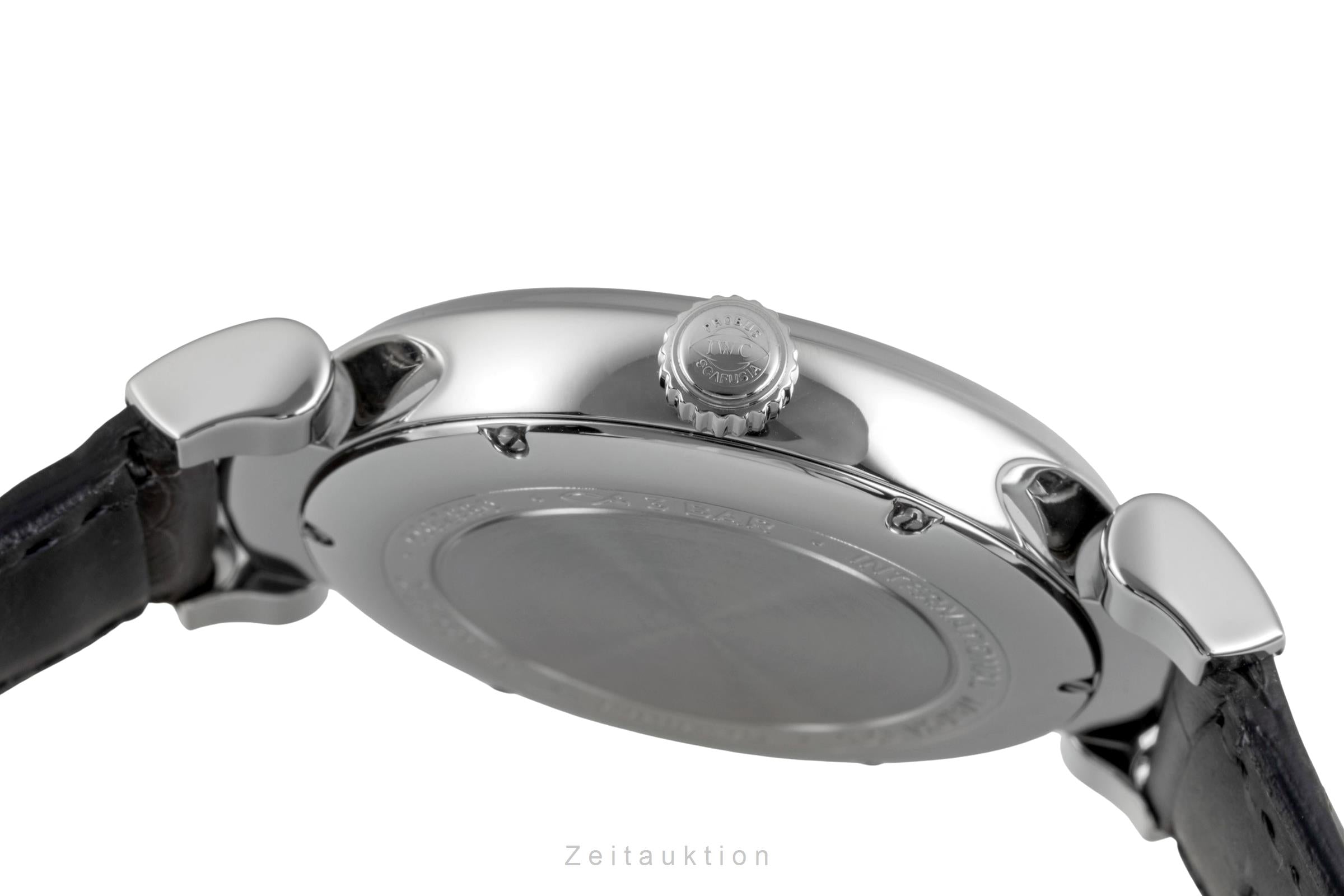 IWC Da Vinci Edelstahl Automatik Silver Dial Herrenuhr Ref IW356601 Papiere 2017 [2605048]