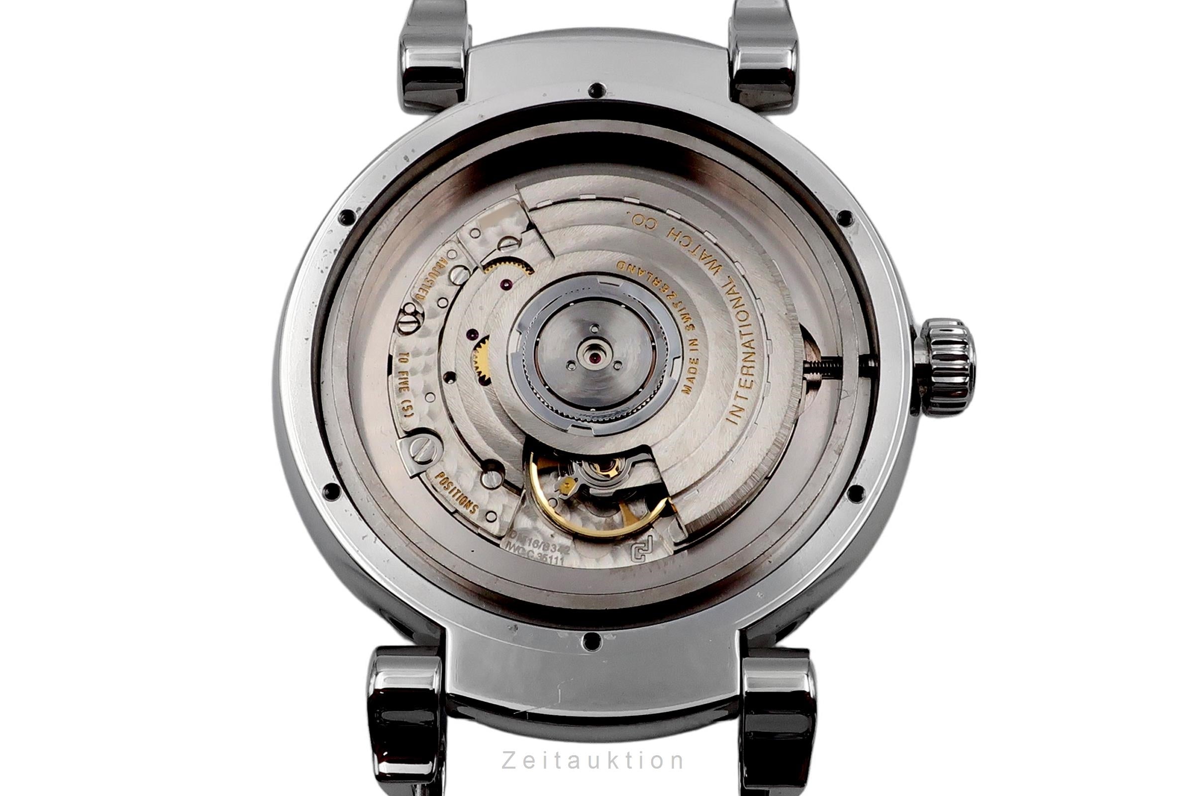 IWC Da Vinci Edelstahl Automatik Silver Dial Herrenuhr Ref IW356601 Papiere 2017 [2605048]