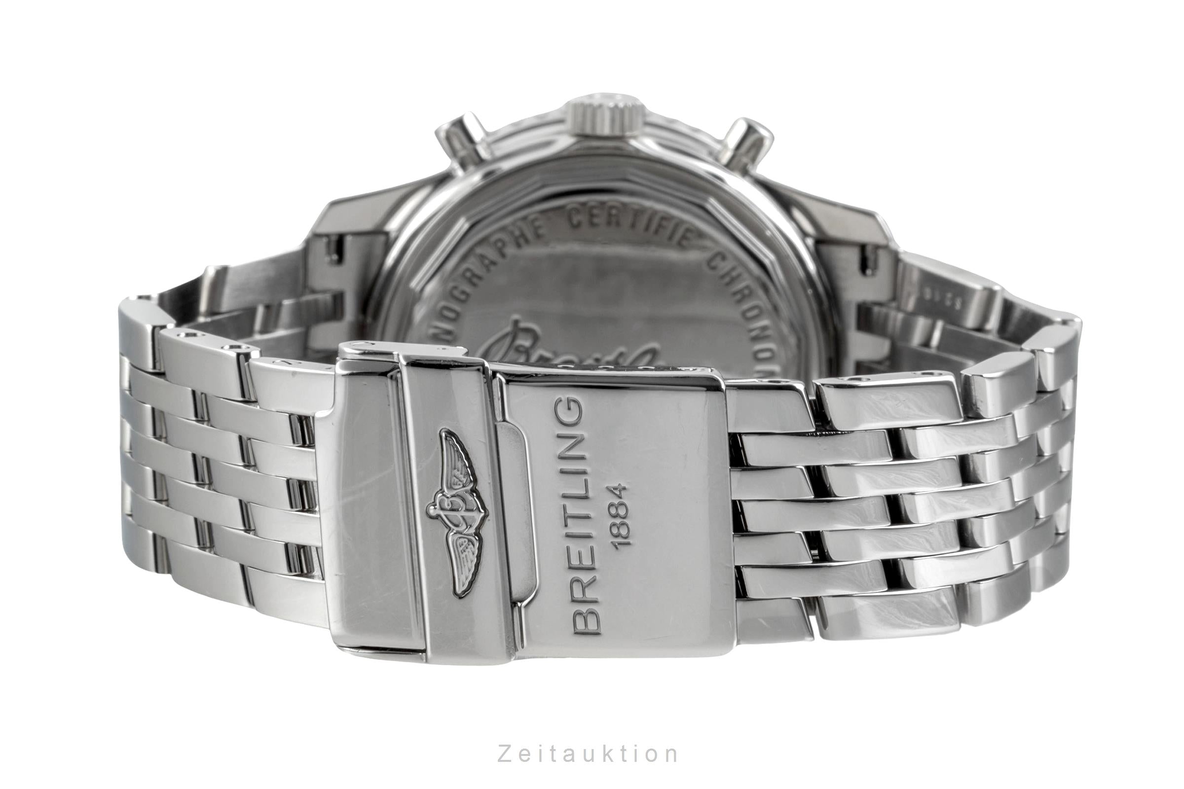 Breitling Montbrillant chronograph steel automatic men's watch A41370  [2605057]