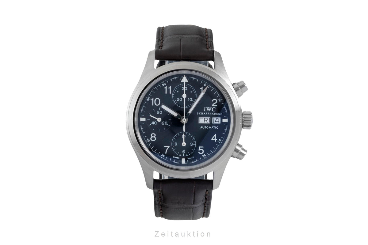 IWC Fliegerchronograph cronografo acciaio automatismo orologio da uomo IW370603  [2605058]