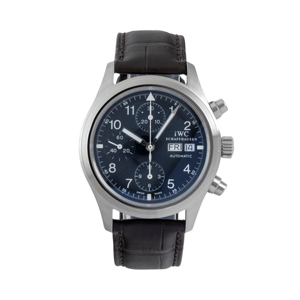IWC Fliegerchronograph cronografo acciaio automatismo orologio da uomo IW370603  [2605058]