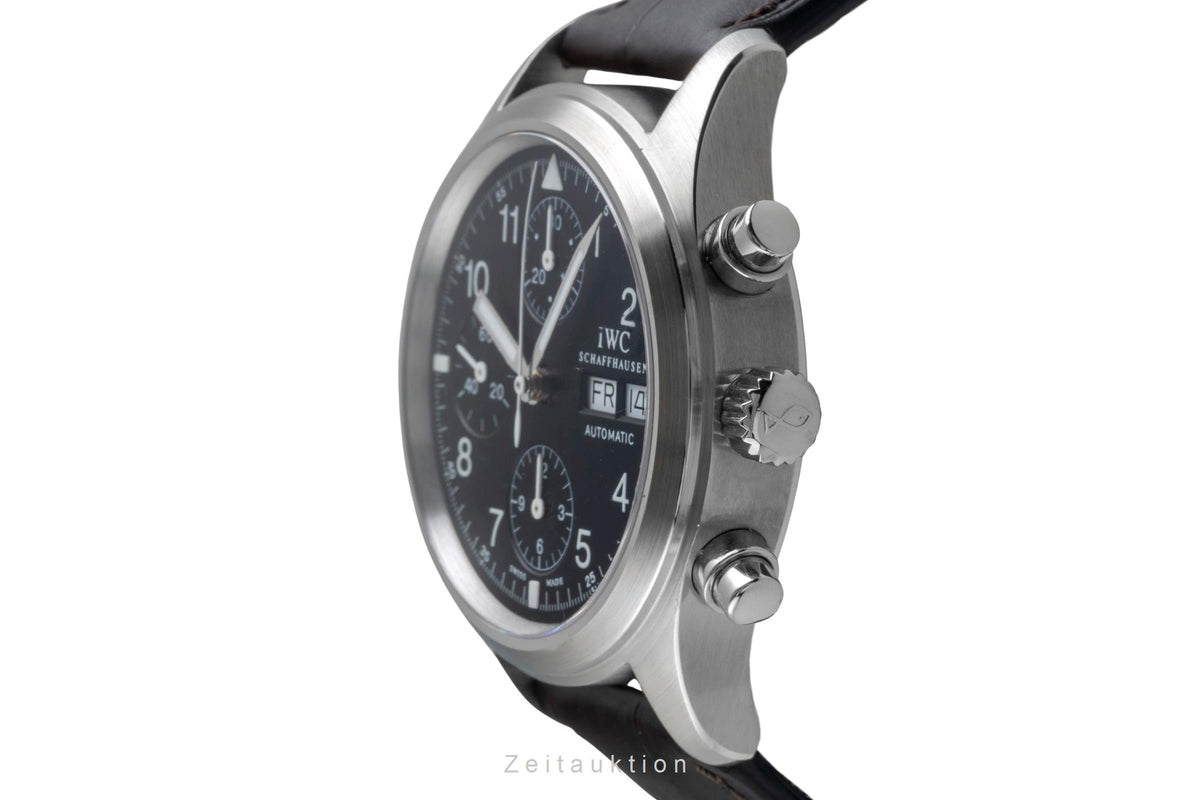 IWC Fliegerchronograph cronografo acciaio automatismo orologio da uomo IW370603  [2605058]