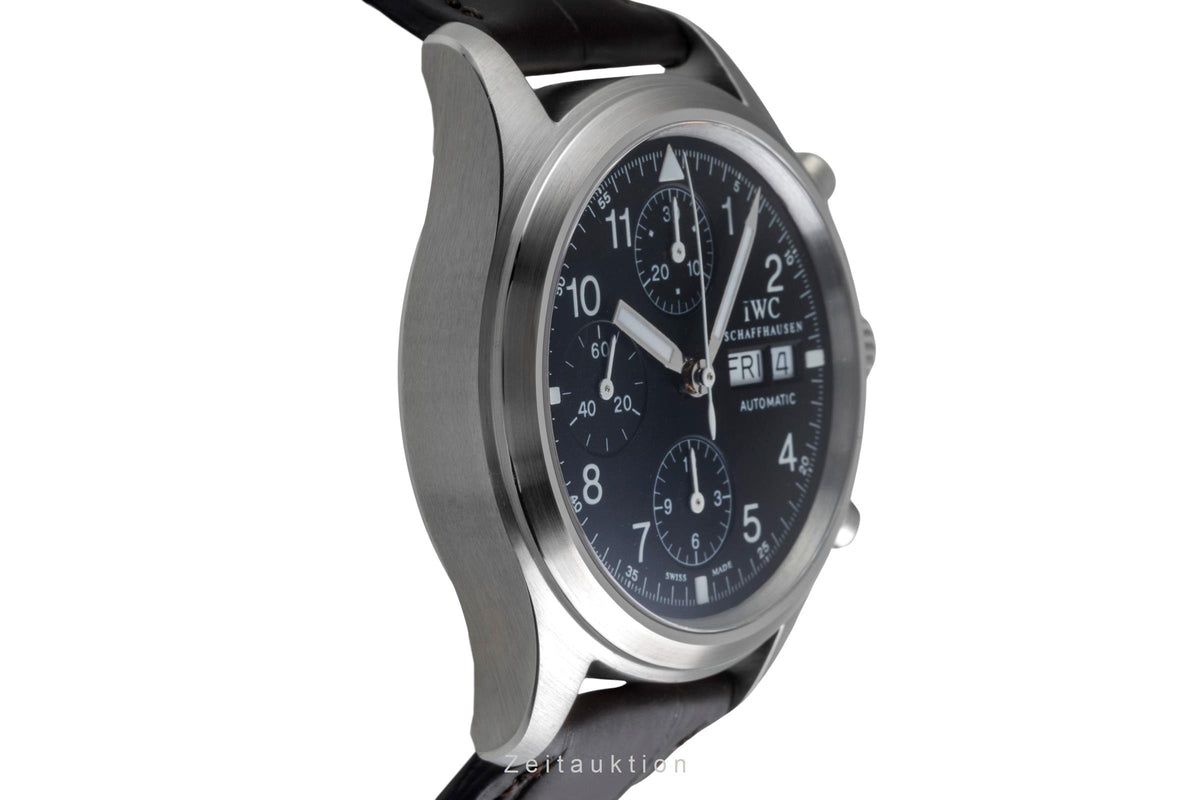 IWC Fliegerchronograph cronografo acciaio automatismo orologio da uomo IW370603  [2605058]