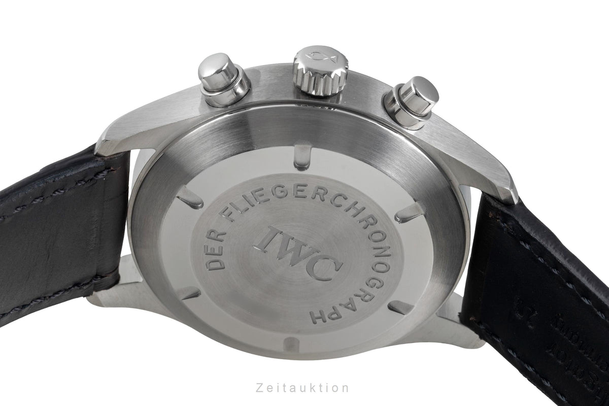 IWC Fliegerchronograph cronografo acciaio automatismo orologio da uomo IW370603  [2605058]
