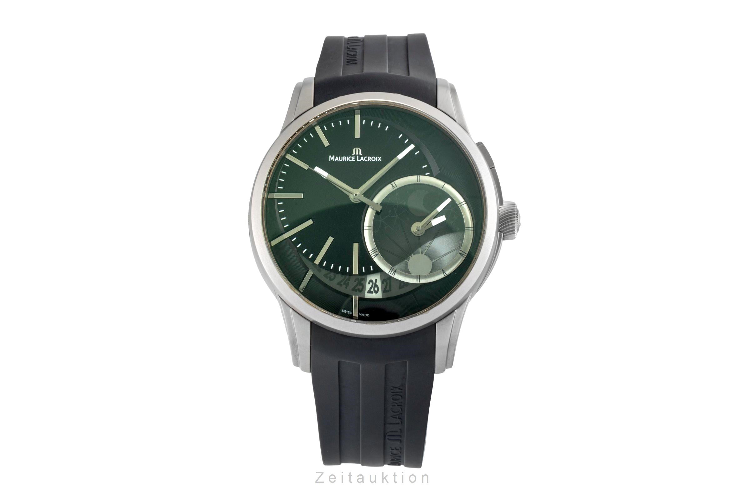Maurice Lacroix Pontos acier automatique montre pour hommes PT6118-SS001-330  [2605060]