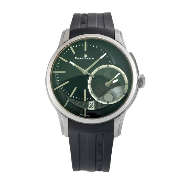 Maurice Lacroix Pontos acier automatique montre pour hommes PT6118-SS001-330  [2605060]