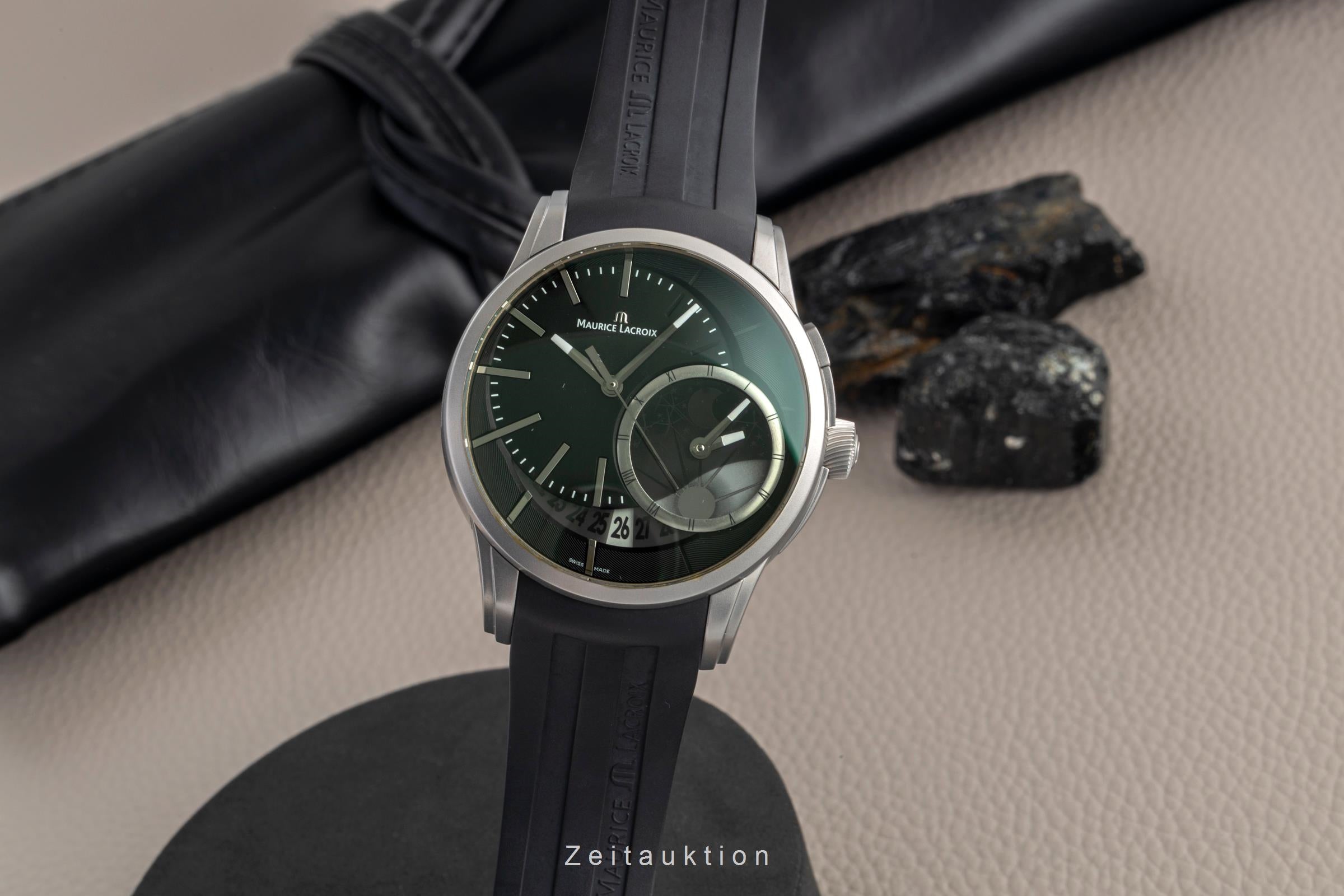 Maurice Lacroix Pontos acier automatique montre pour hommes PT6118-SS001-330  [2605060]