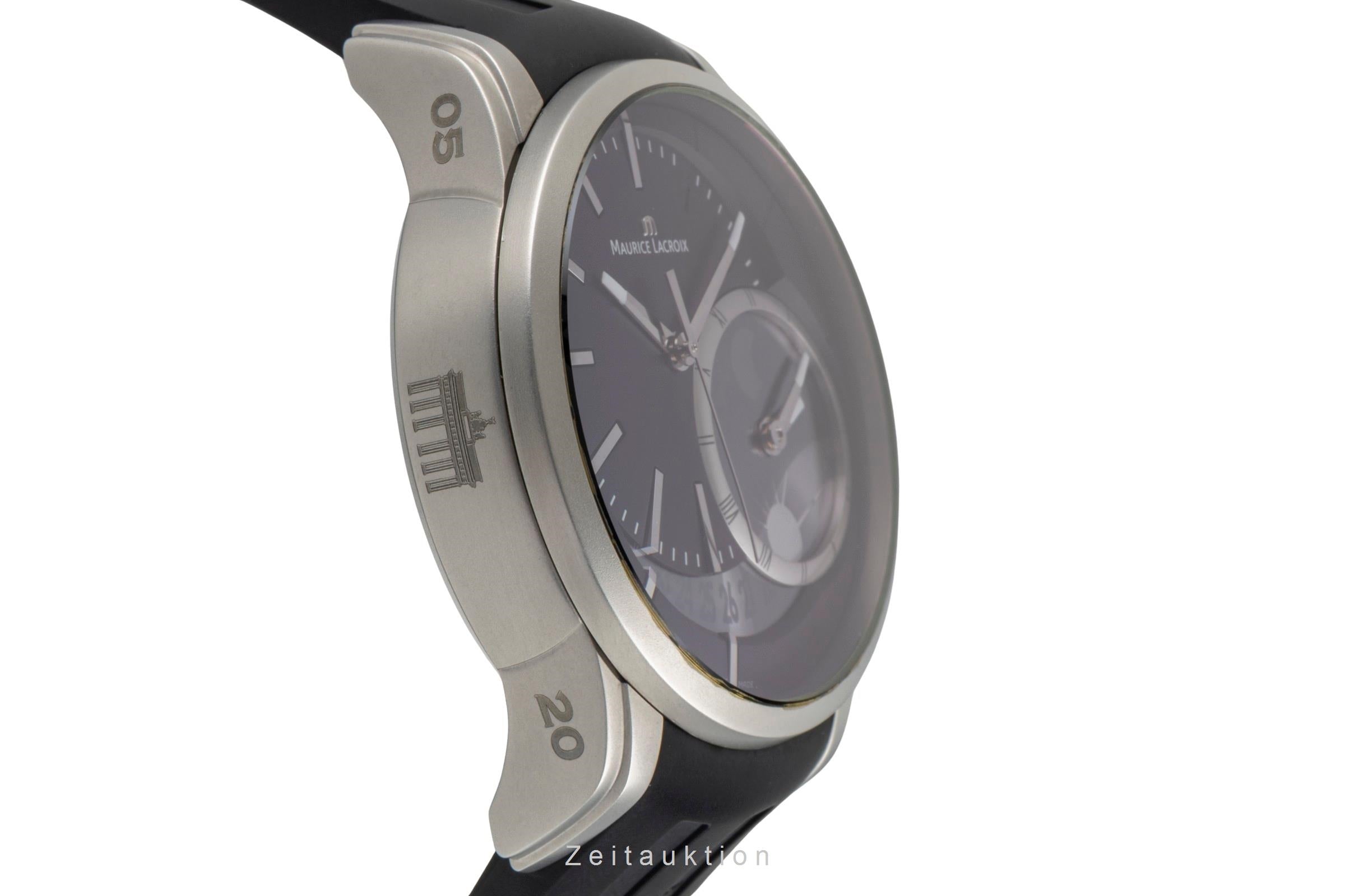Maurice Lacroix Pontos acier automatique montre pour hommes PT6118-SS001-330  [2605060]