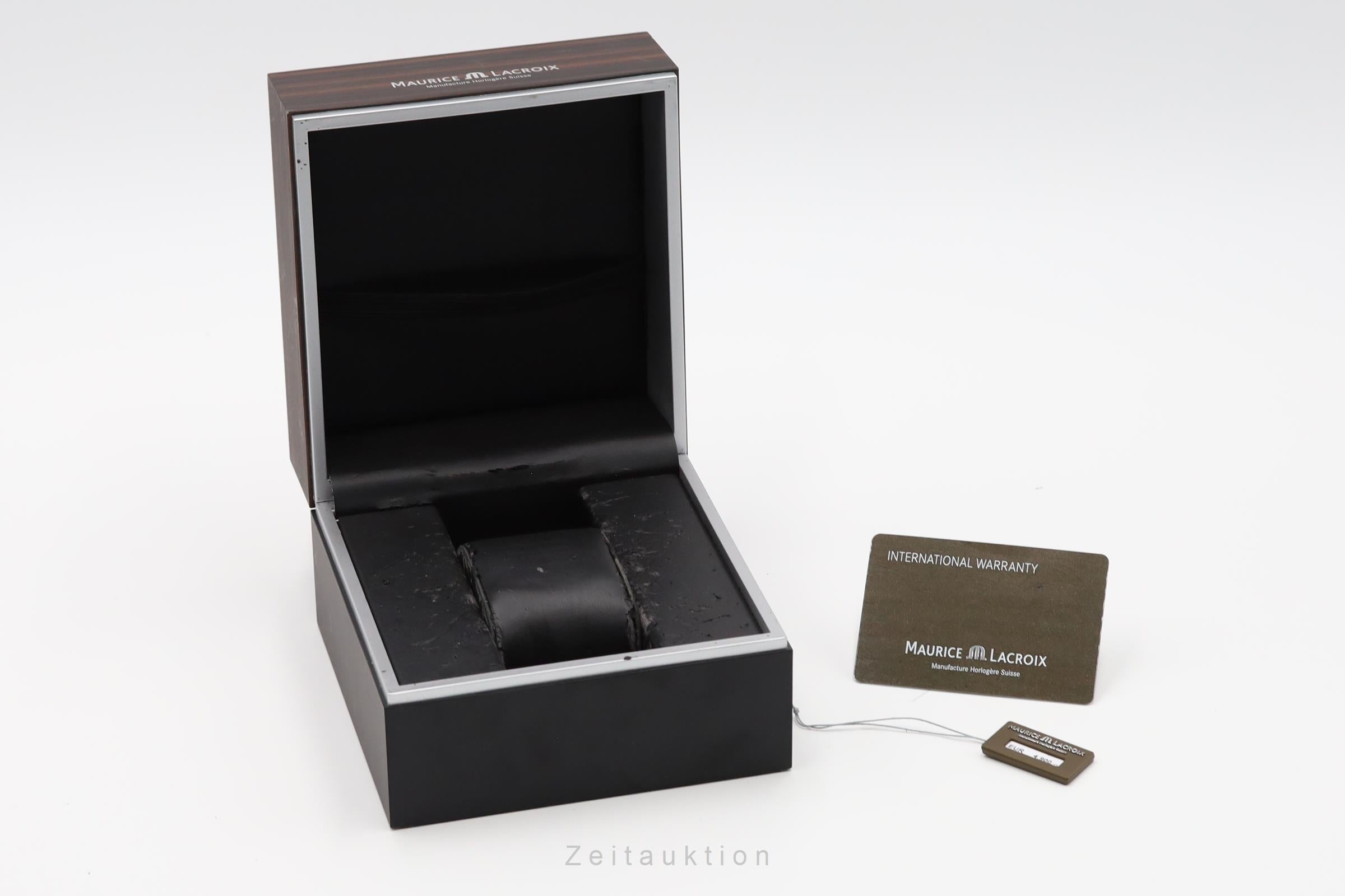 Maurice Lacroix Pontos acier automatique montre pour hommes PT6118-SS001-330  [2605060]
